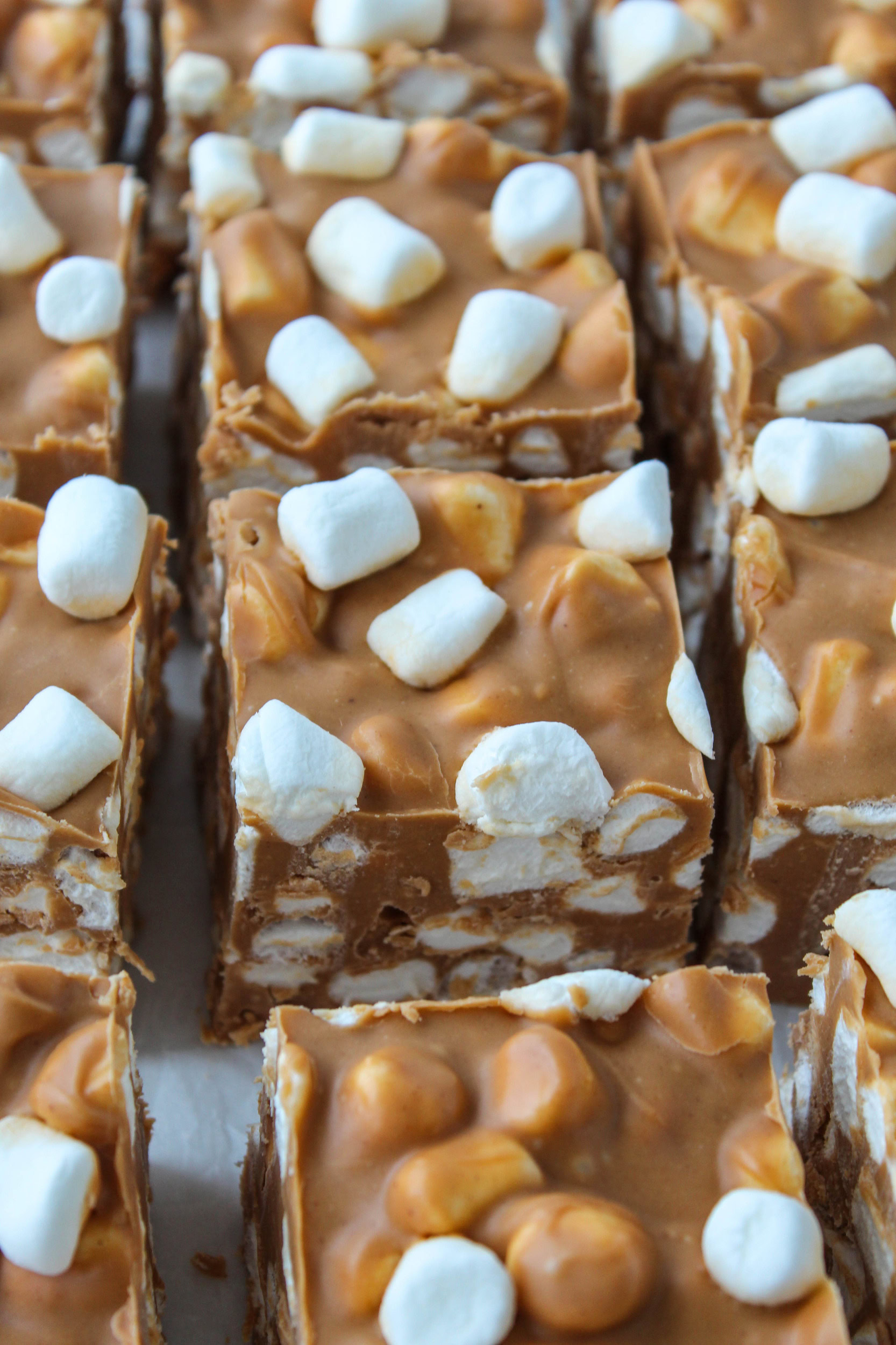 Peanut Butter Marshmallow Squares