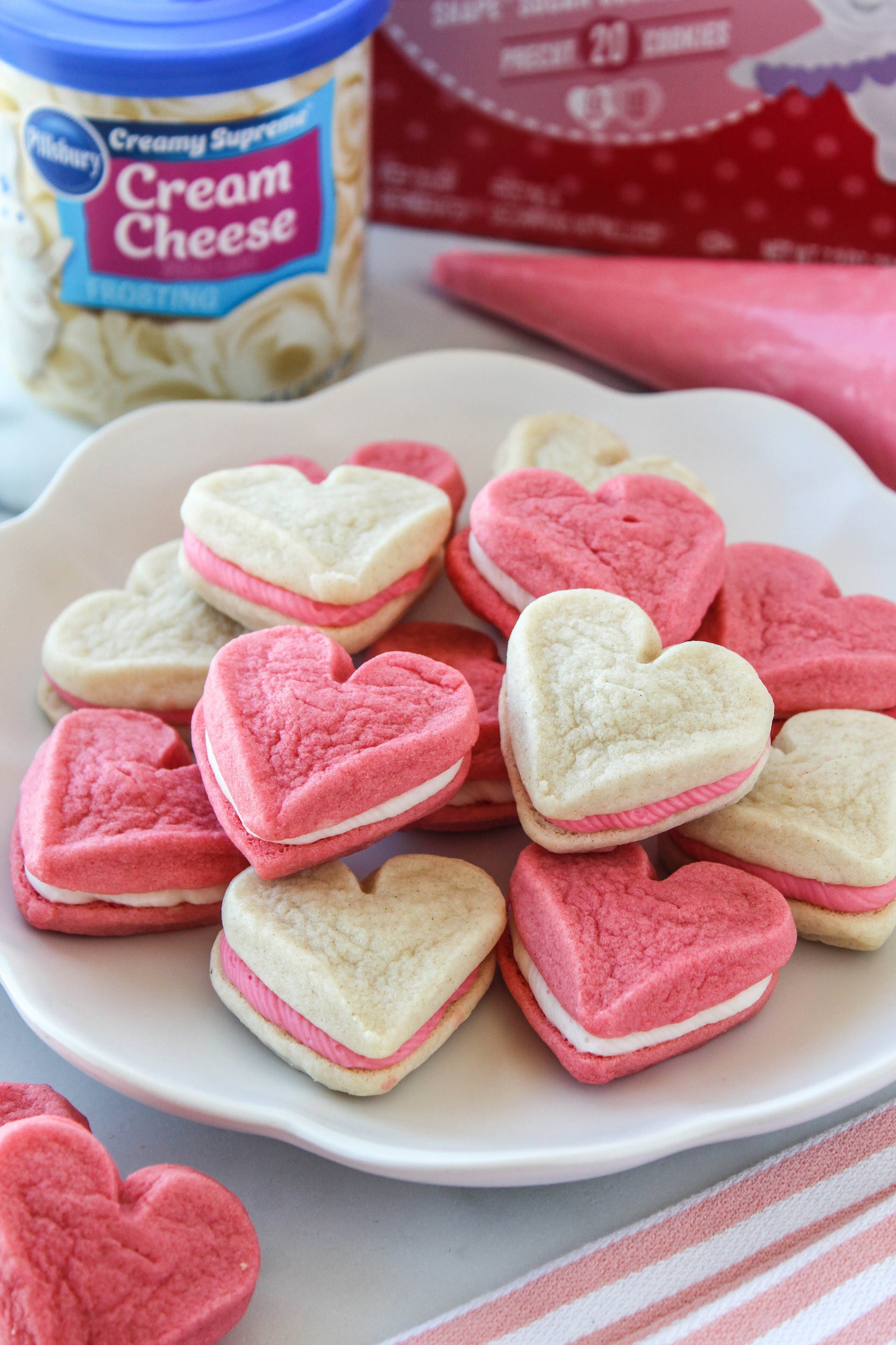 Pillsbury Heart Cookie Sandwiches