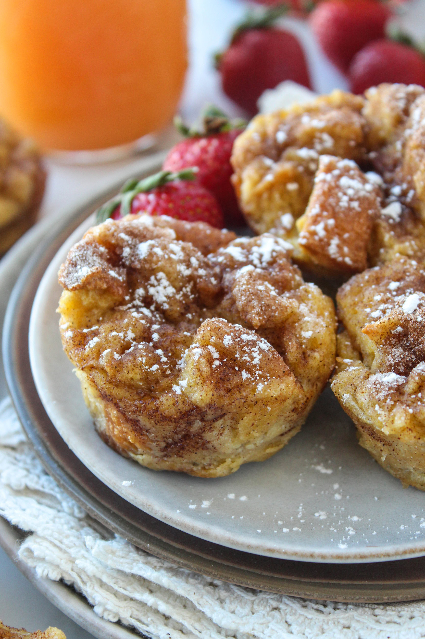 Baked French Toast Muffins
