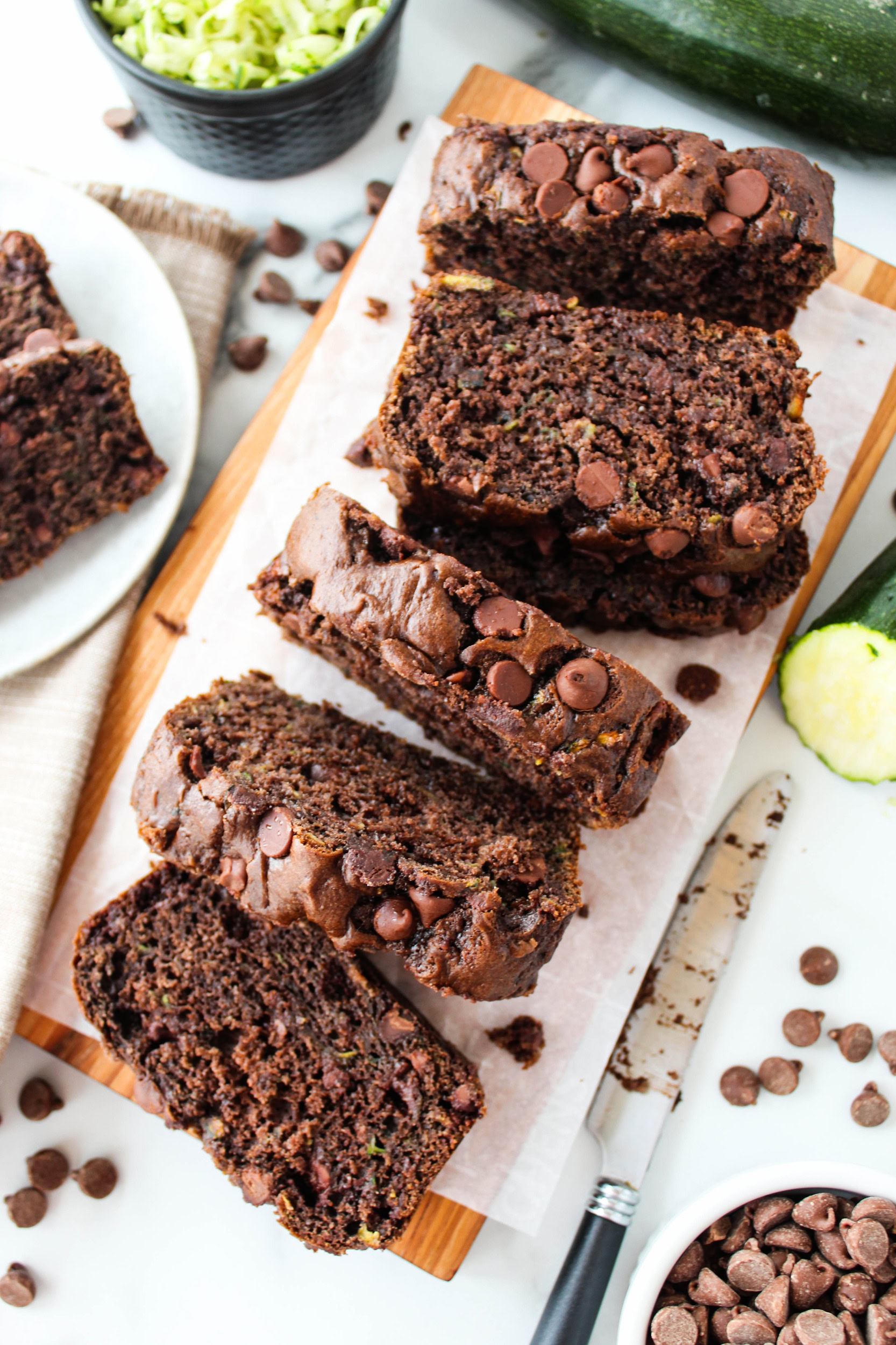 Chocolate Cake Mix Zucchini Bread