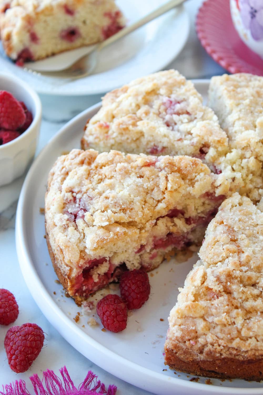 Raspberry Coffee Cake