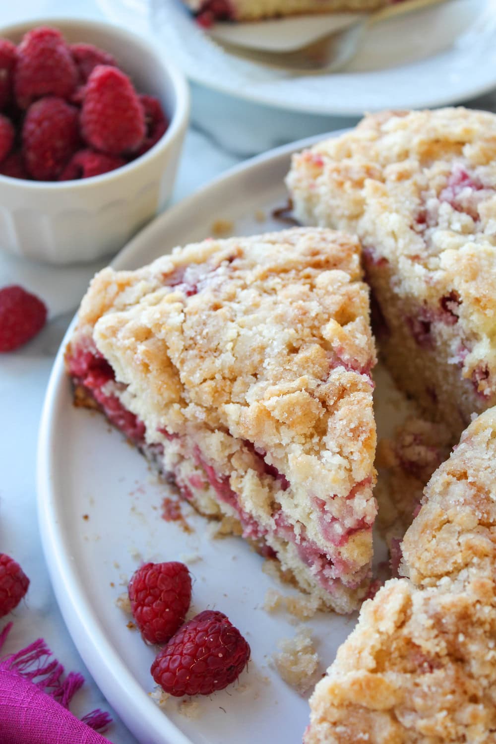 Raspberry Coffee Cake