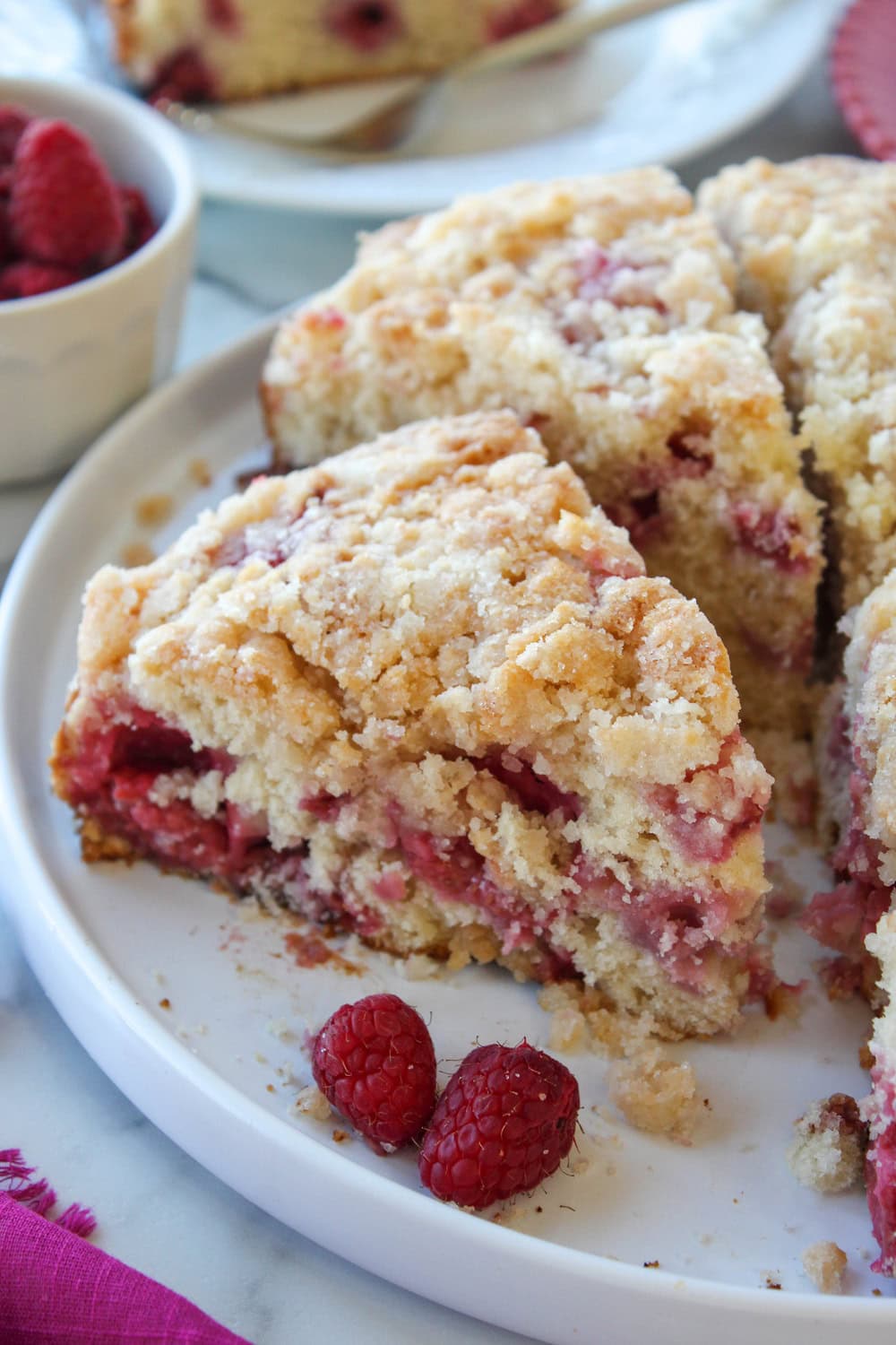 Raspberry Coffee Cake