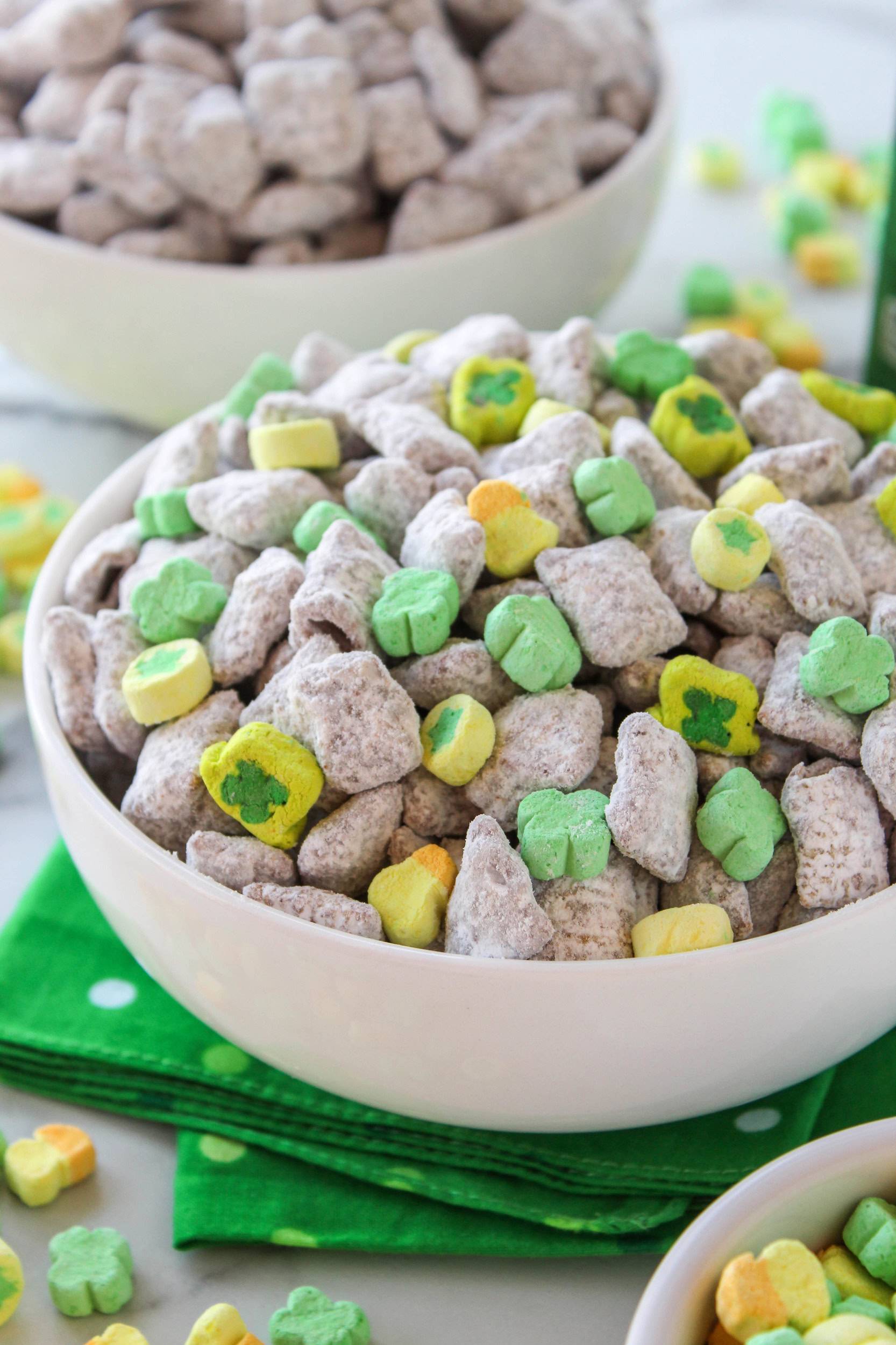 St. Patrick's Day Puppy Chow