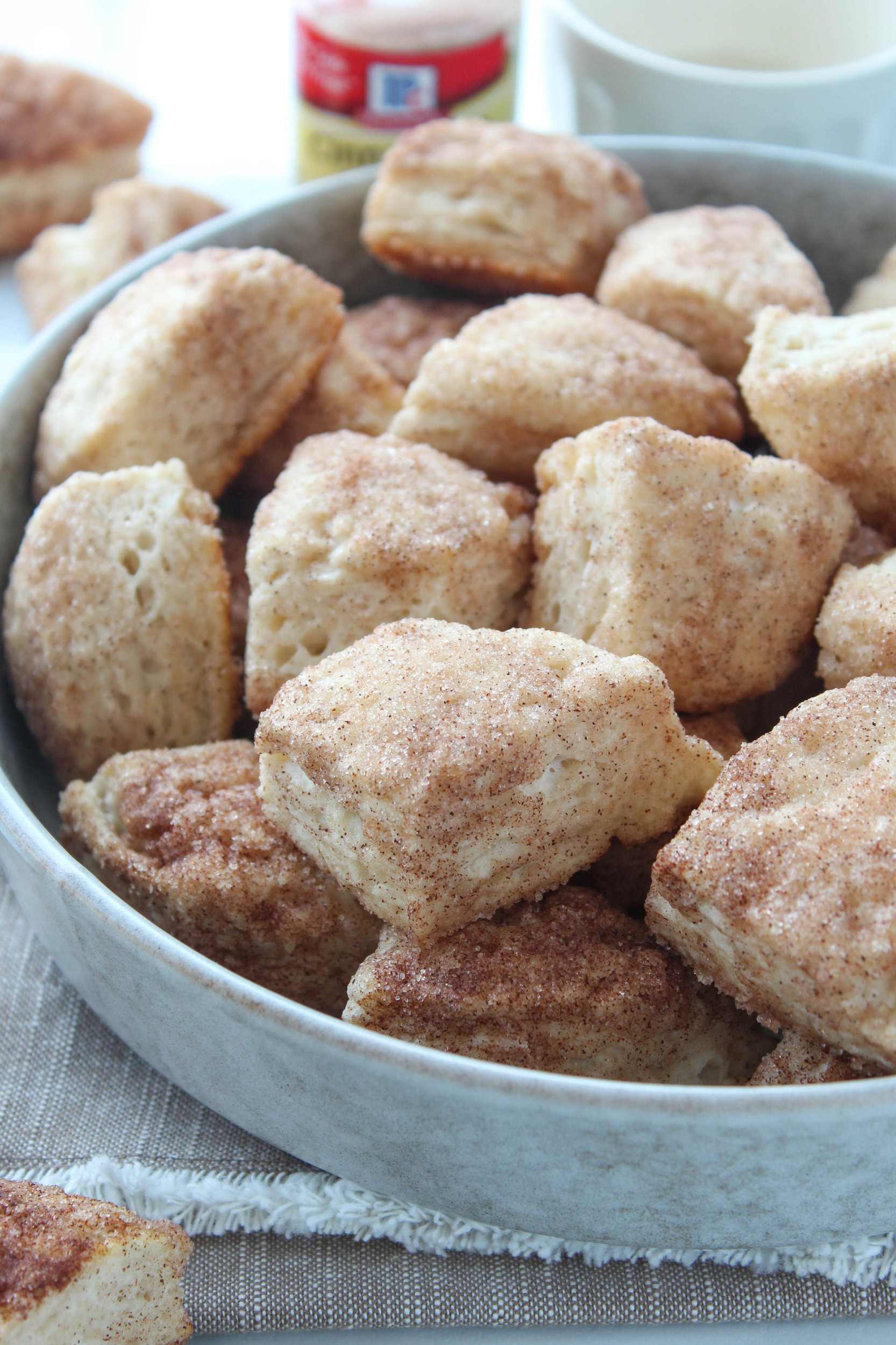 Cinnamon Sugar Biscuit Bites