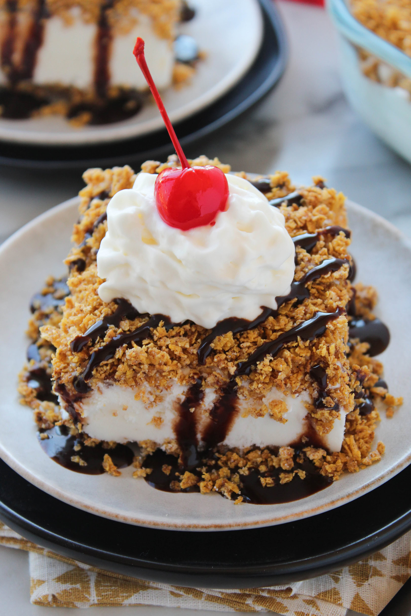 Fried Ice Cream Cake Recipe