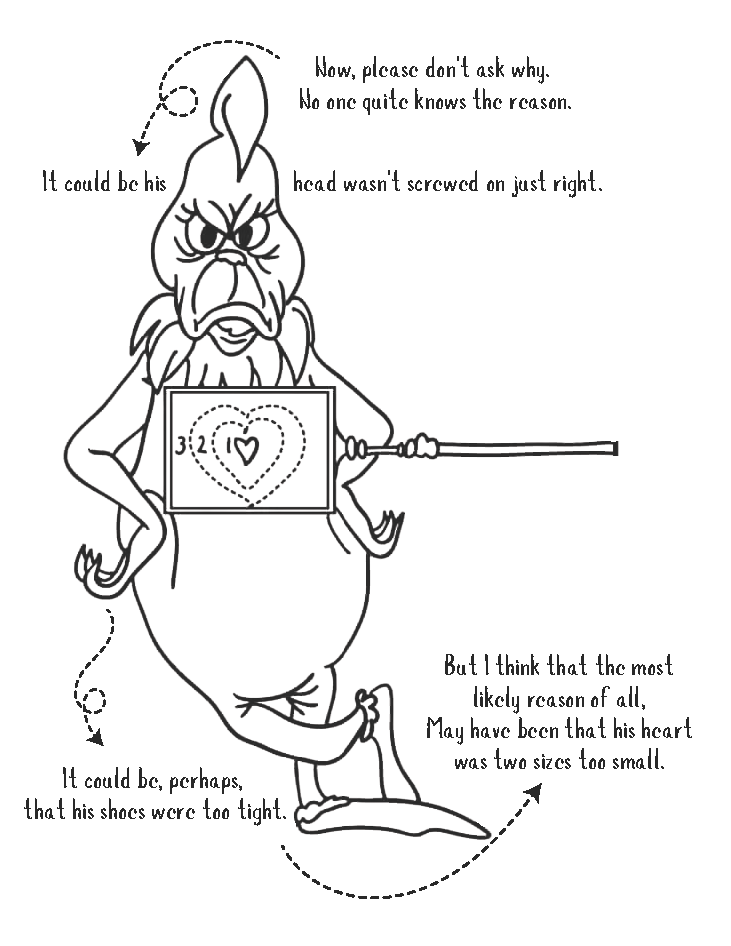 Free Printable Grinch Coloring Book