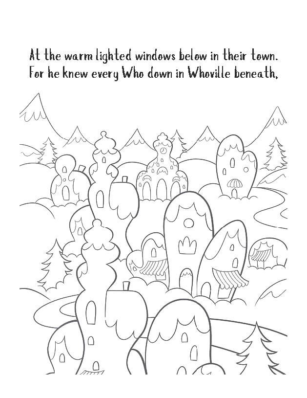 Free Printable Grinch Coloring Book