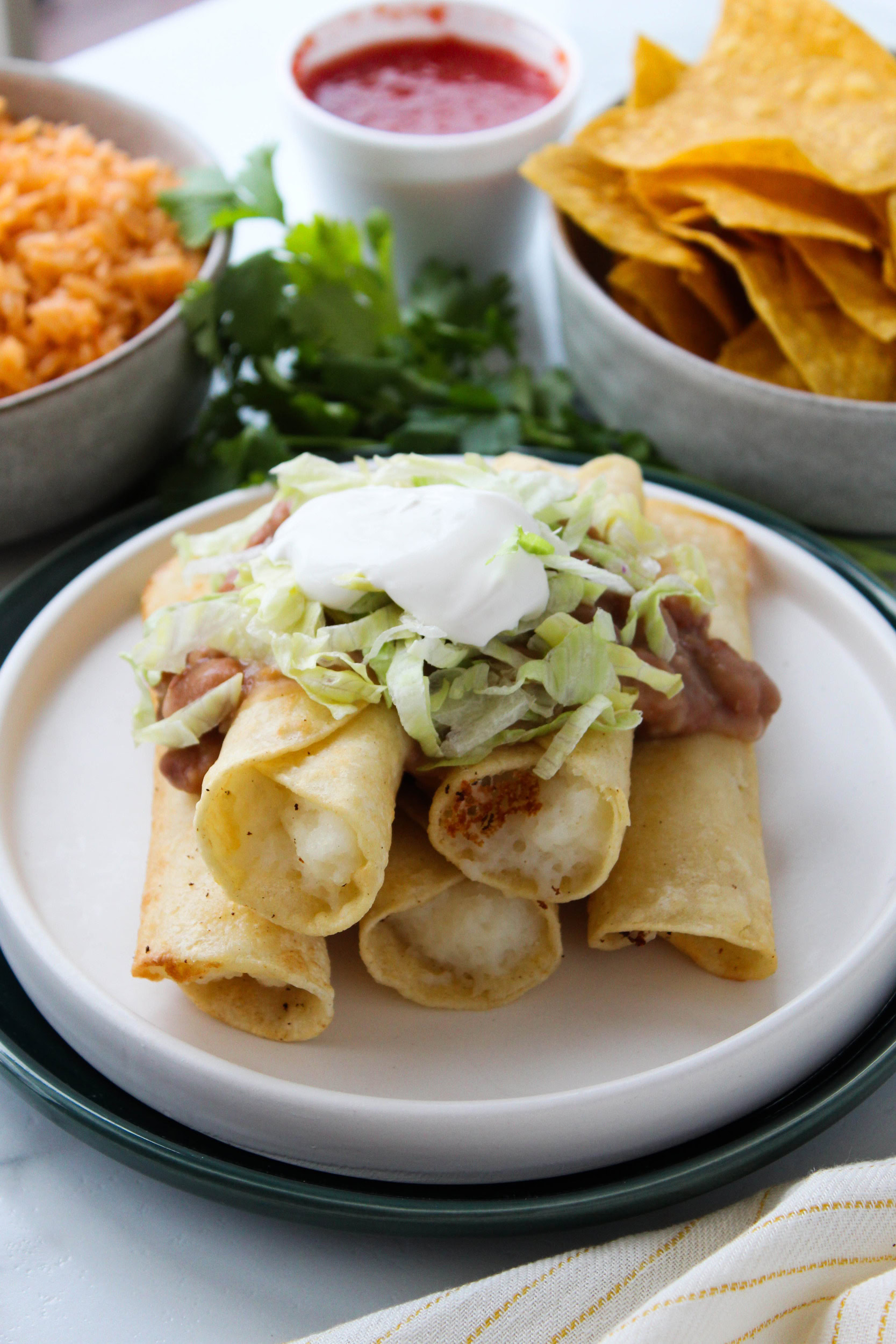 Mashed Potato Taquitos