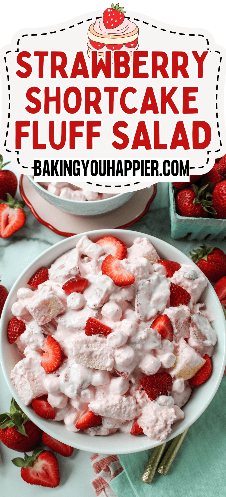 Strawberry Shortcake Fluff Salad Recipe