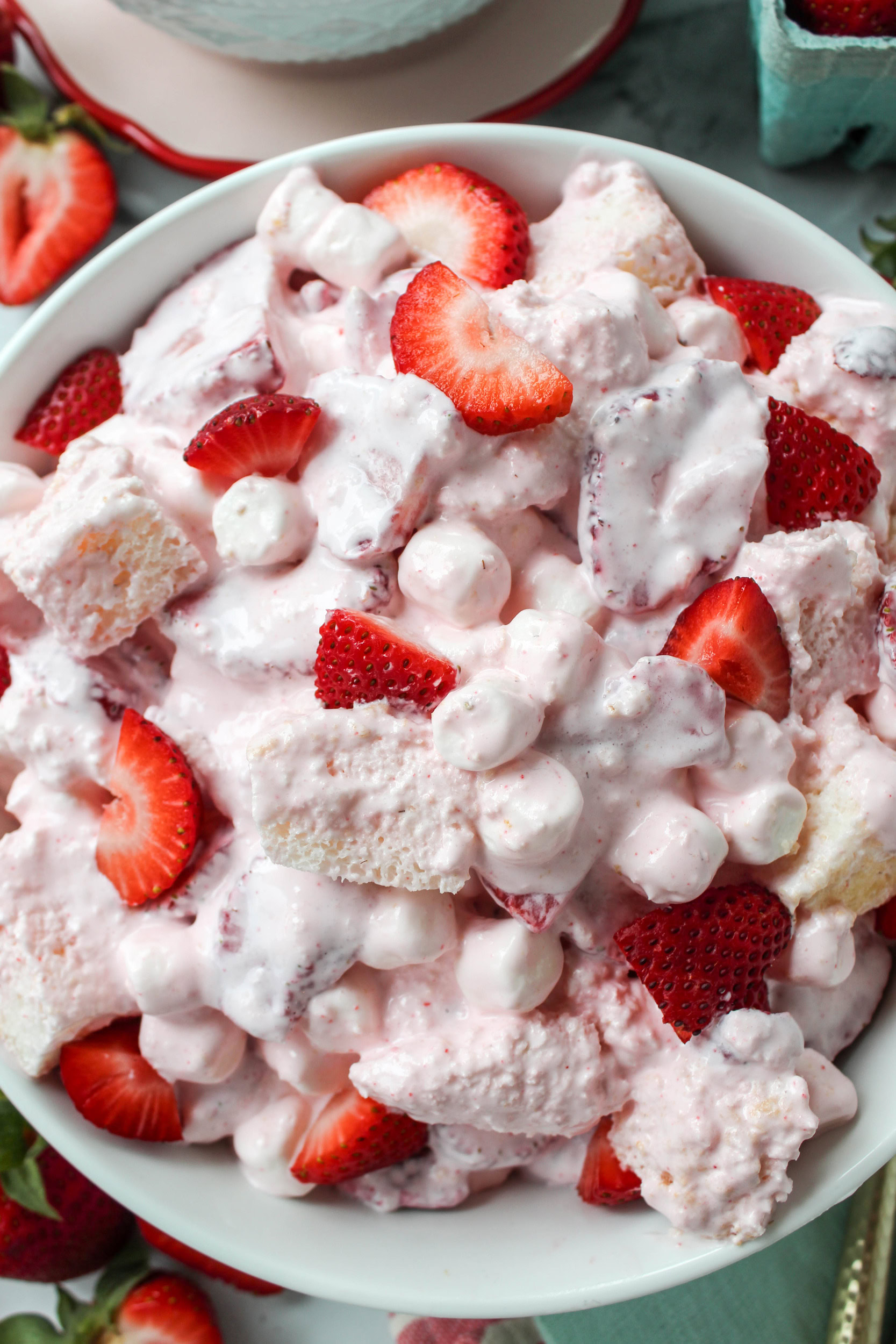 Strawberry Shortcake Fluff Salad Recipe