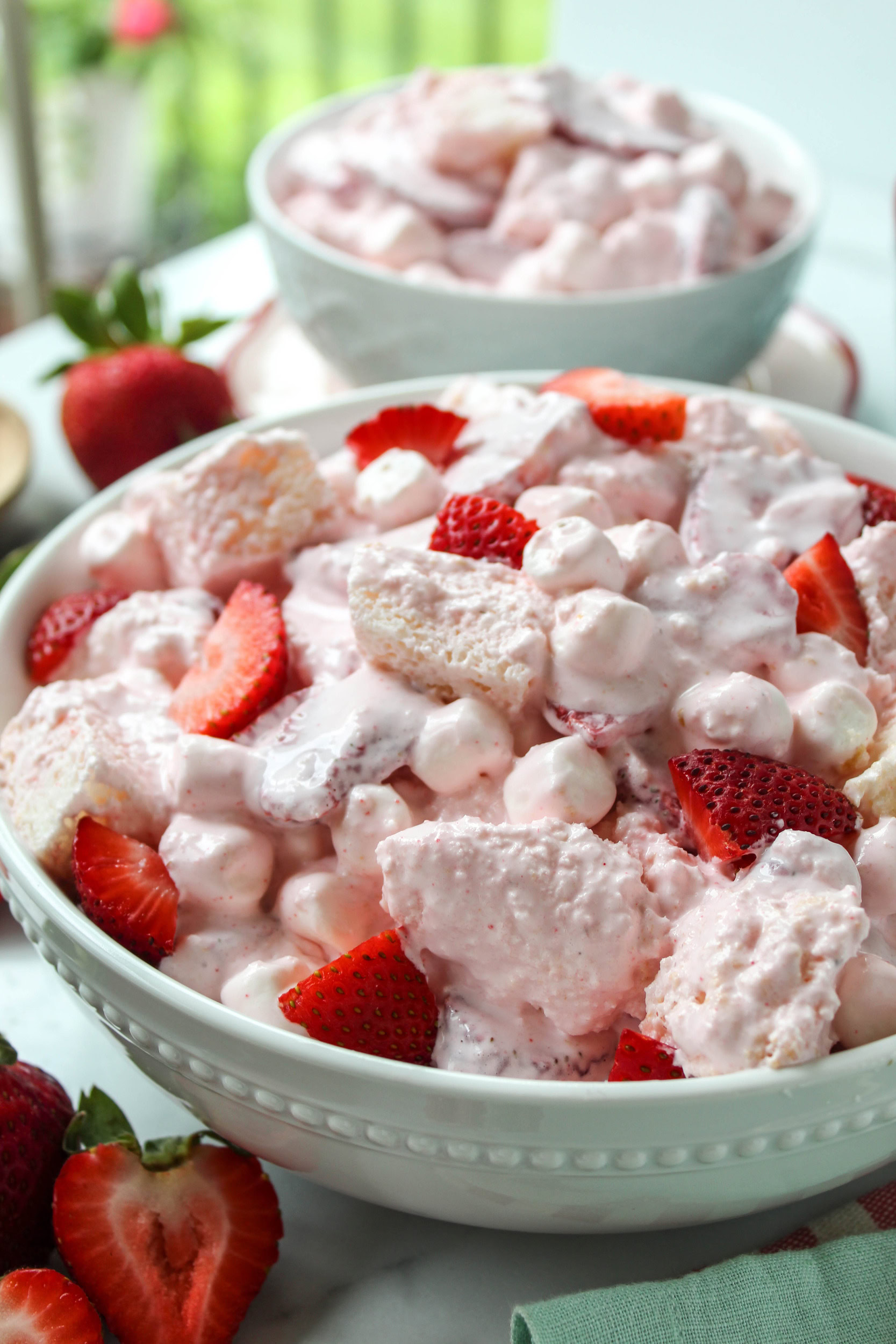 Strawberry Shortcake Fluff Salad Recipe