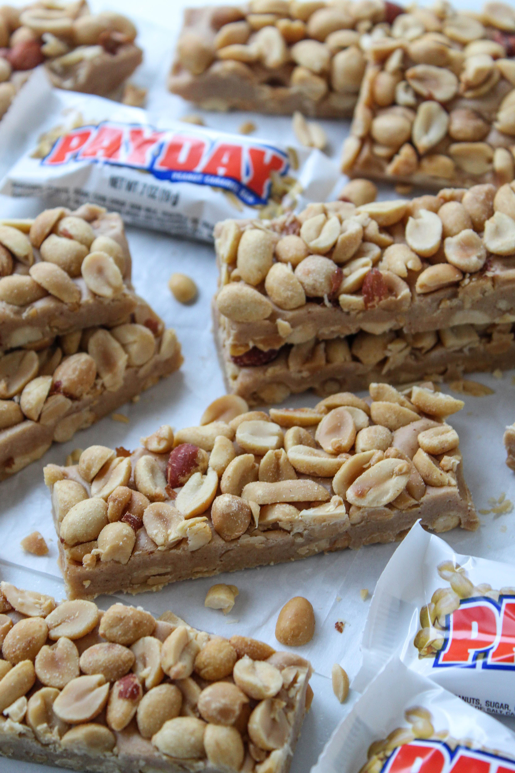 Homemade Payday Candy Bar