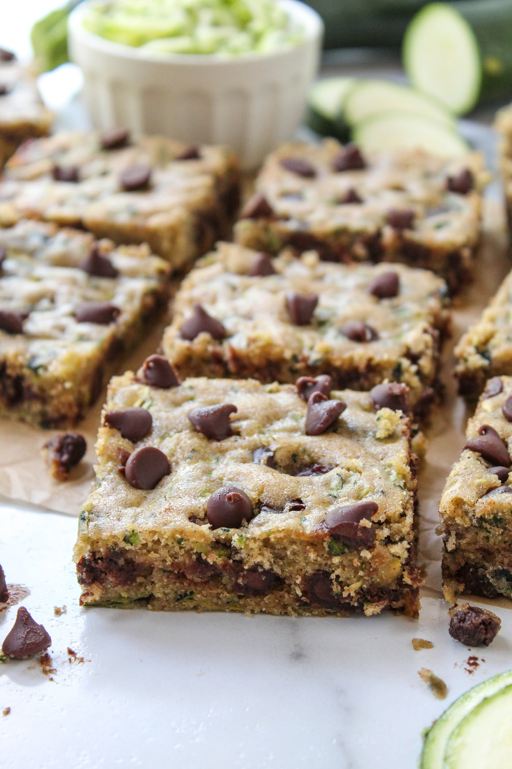 Chocolate Chip Zucchini Bars