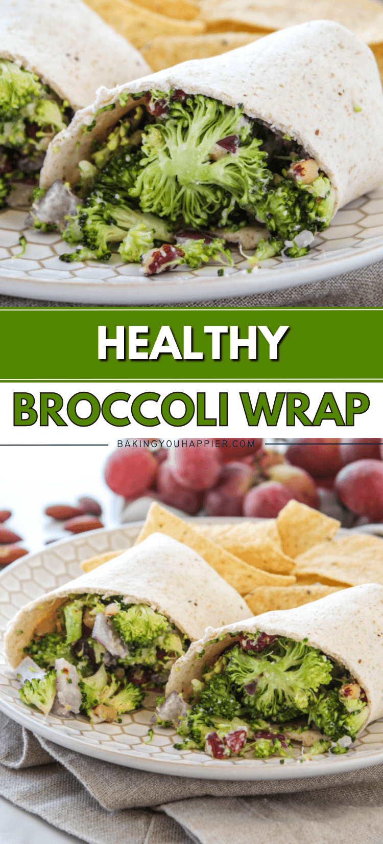 Broccoli Salad Wrap