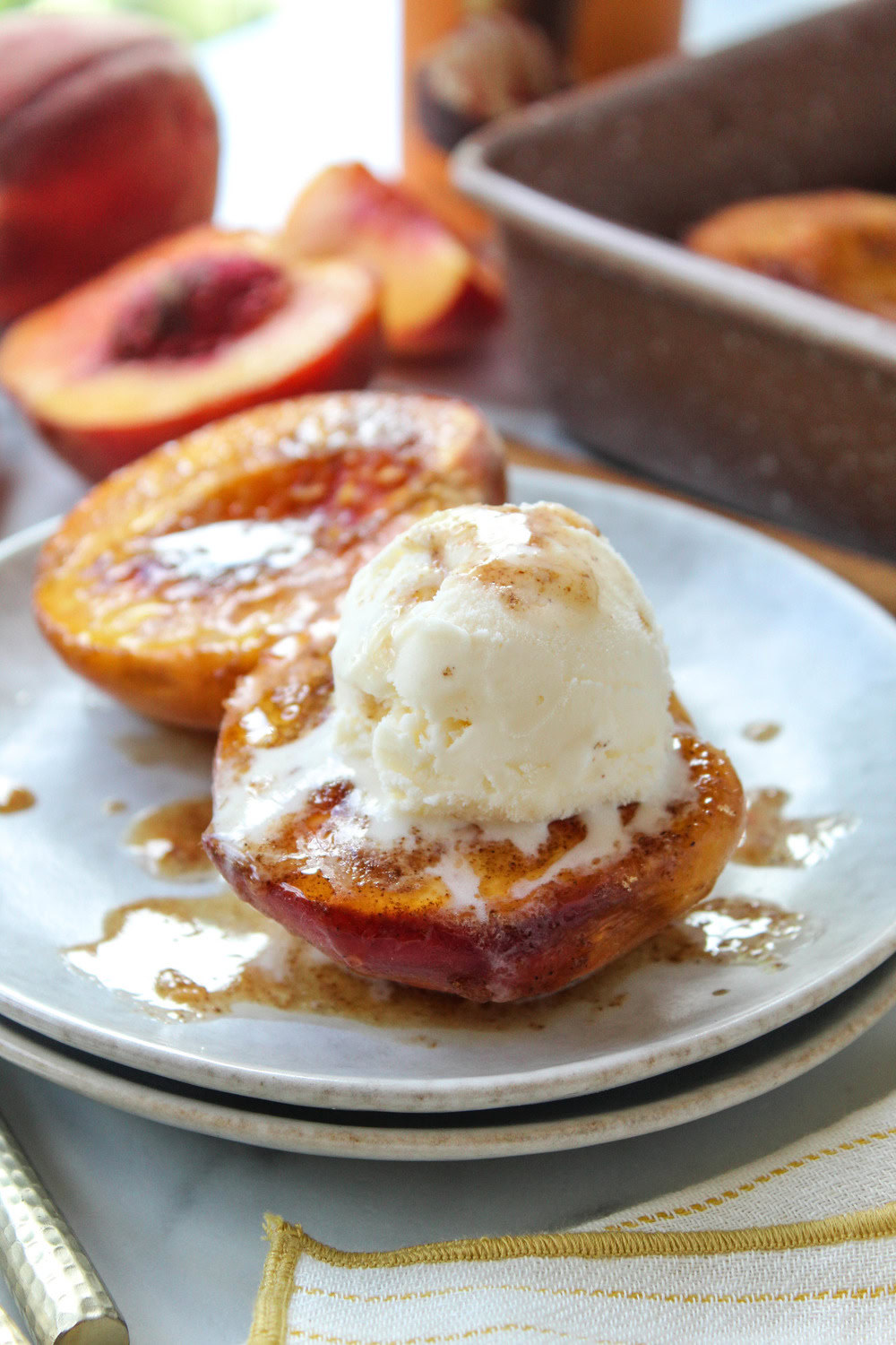 Baked Peaches Recipe