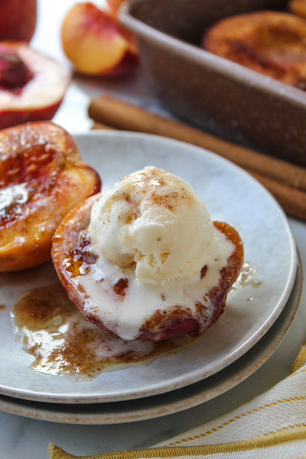 Baked Peaches Recipe