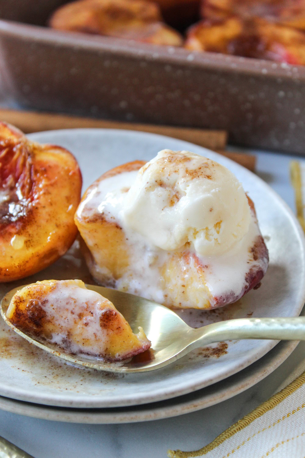 Baked Peaches Recipe