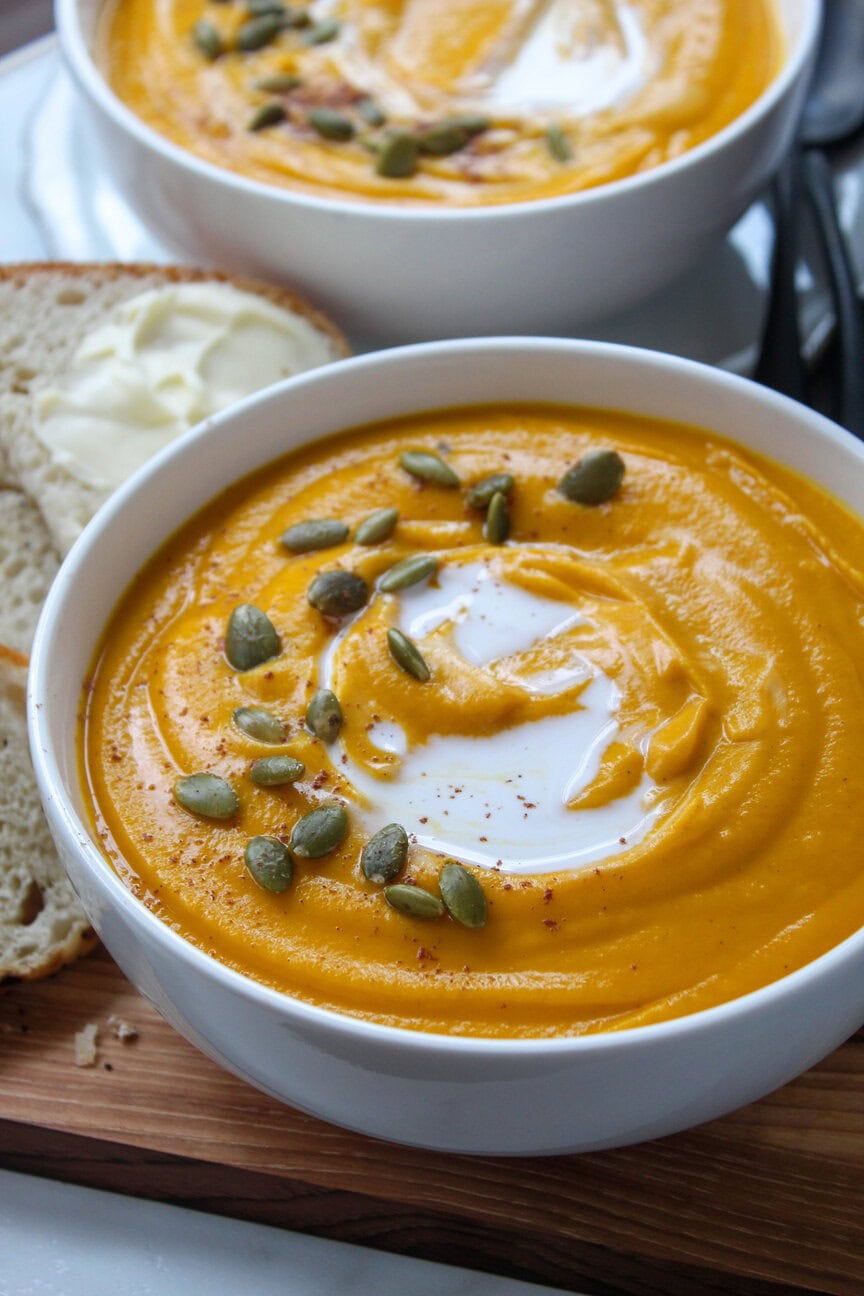 Roasted Fall Vegetable Soup Recipe