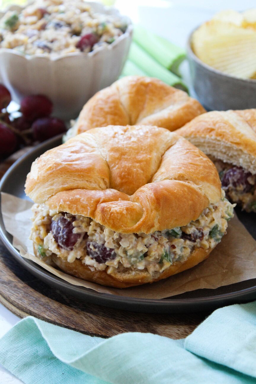 Vegan Nutty Chicken Salad