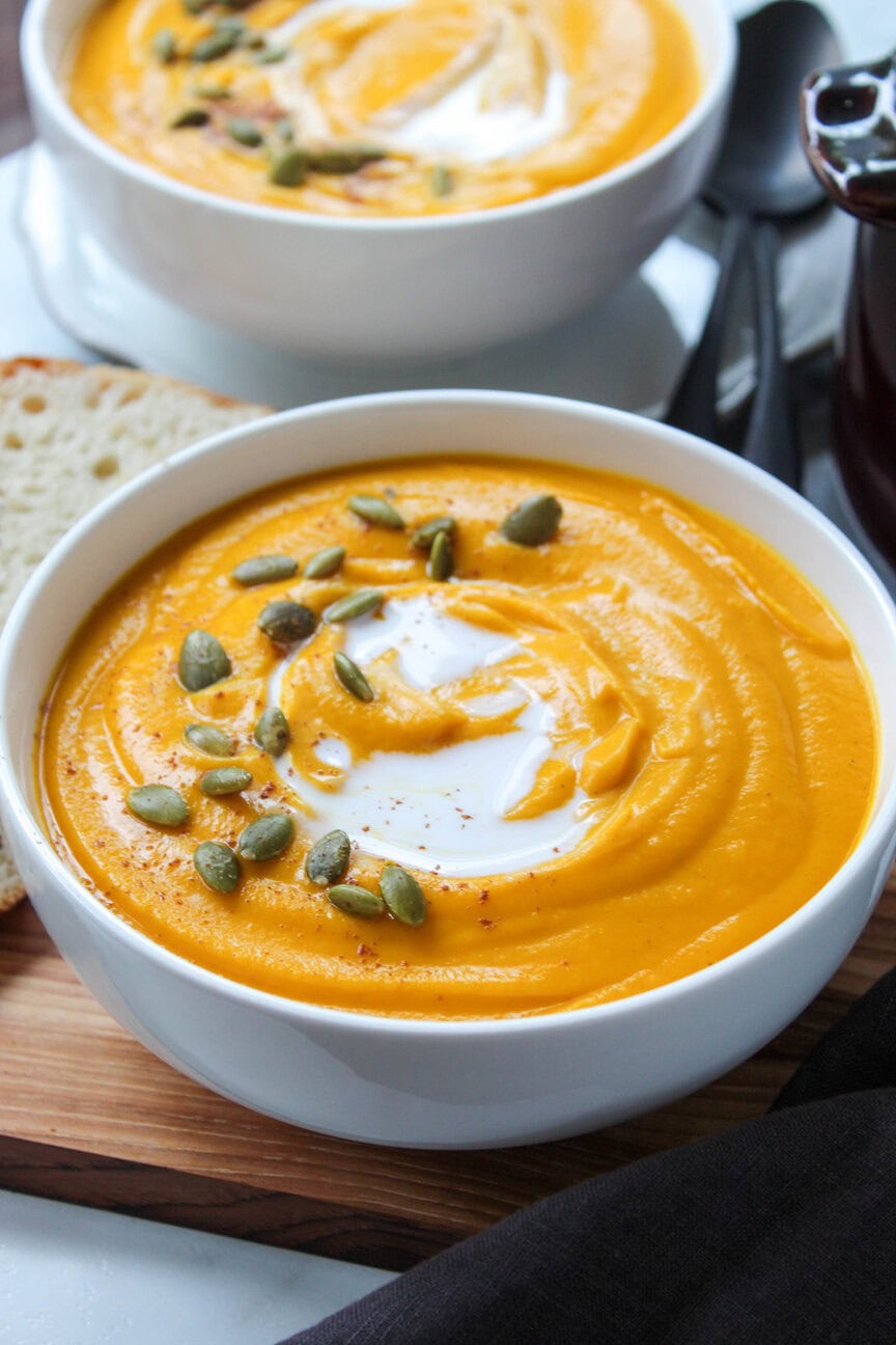 Roasted Fall Vegetable Soup Recipe