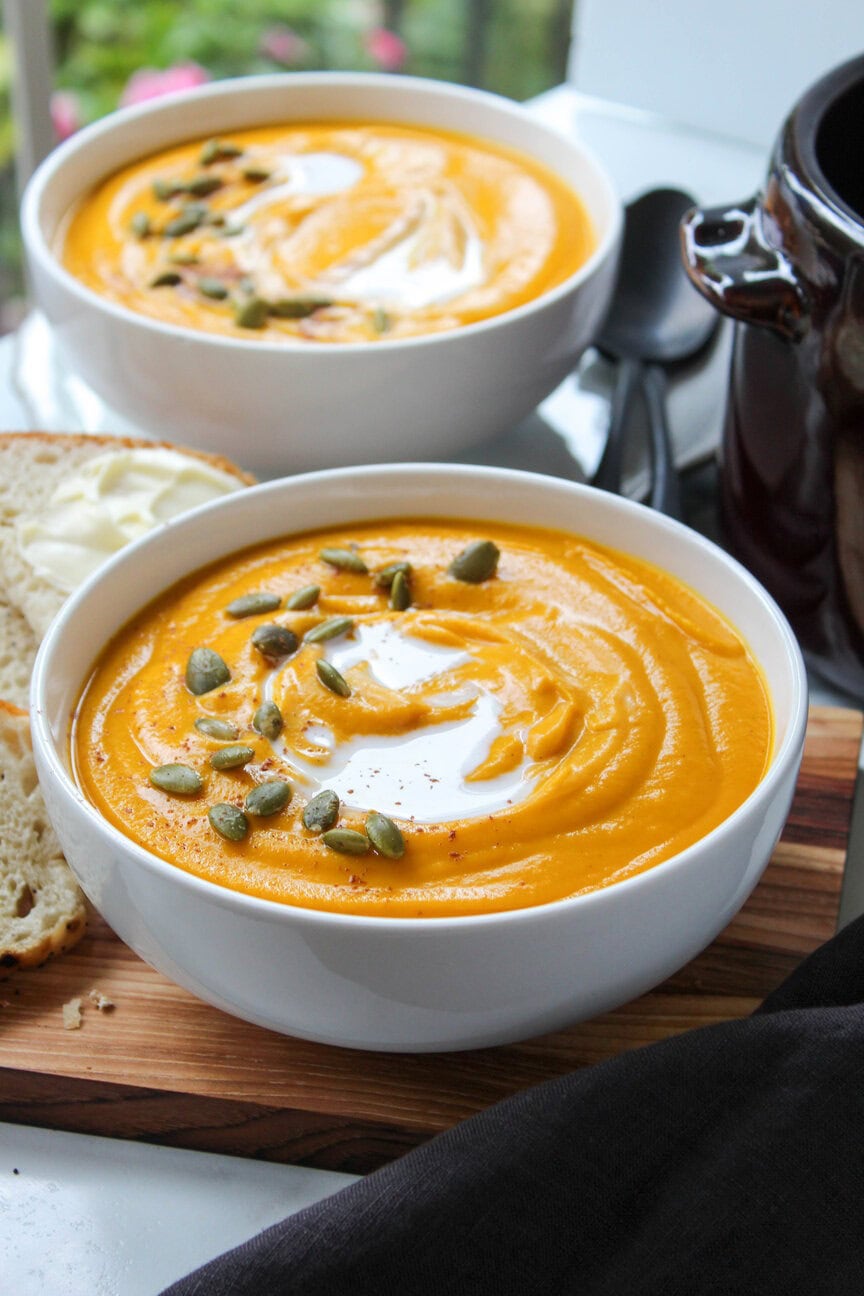 Roasted Fall Vegetable Soup Recipe