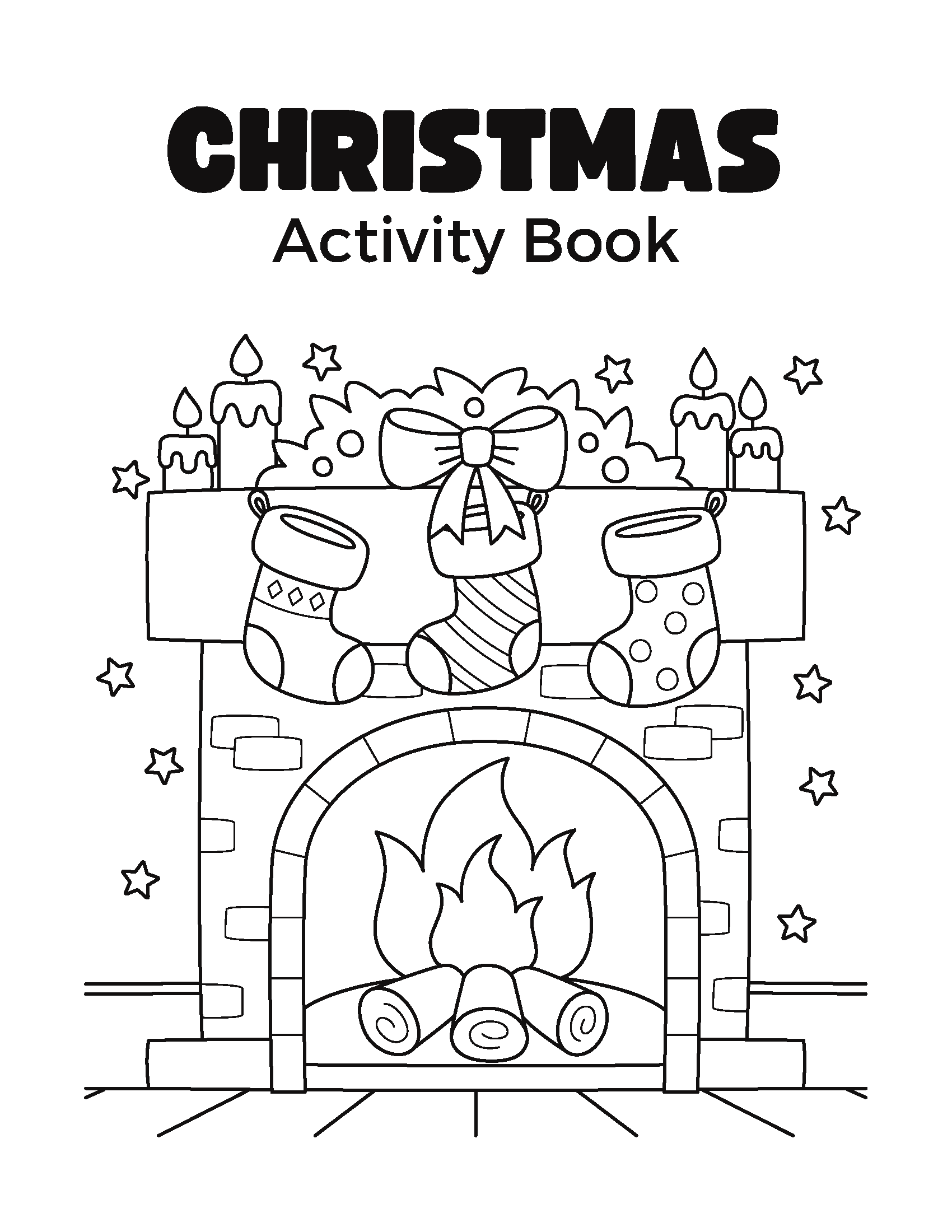 Free Printable Christmas Activity Book