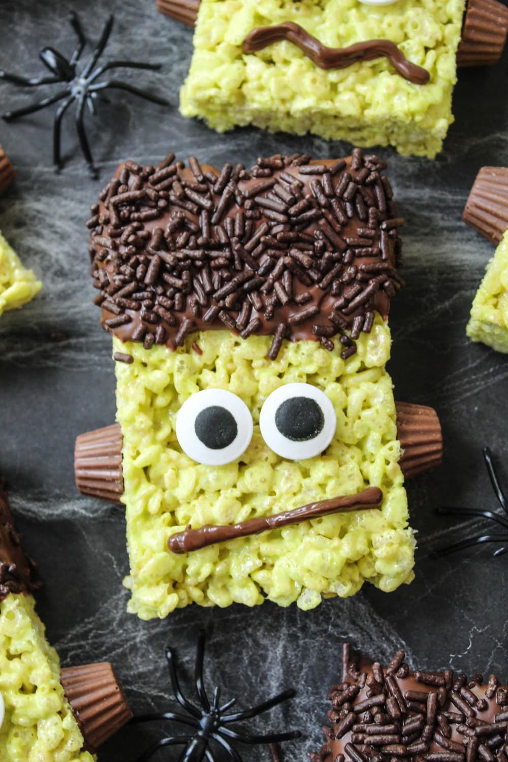 Frankenstein Rice Krispie Treat Recipe