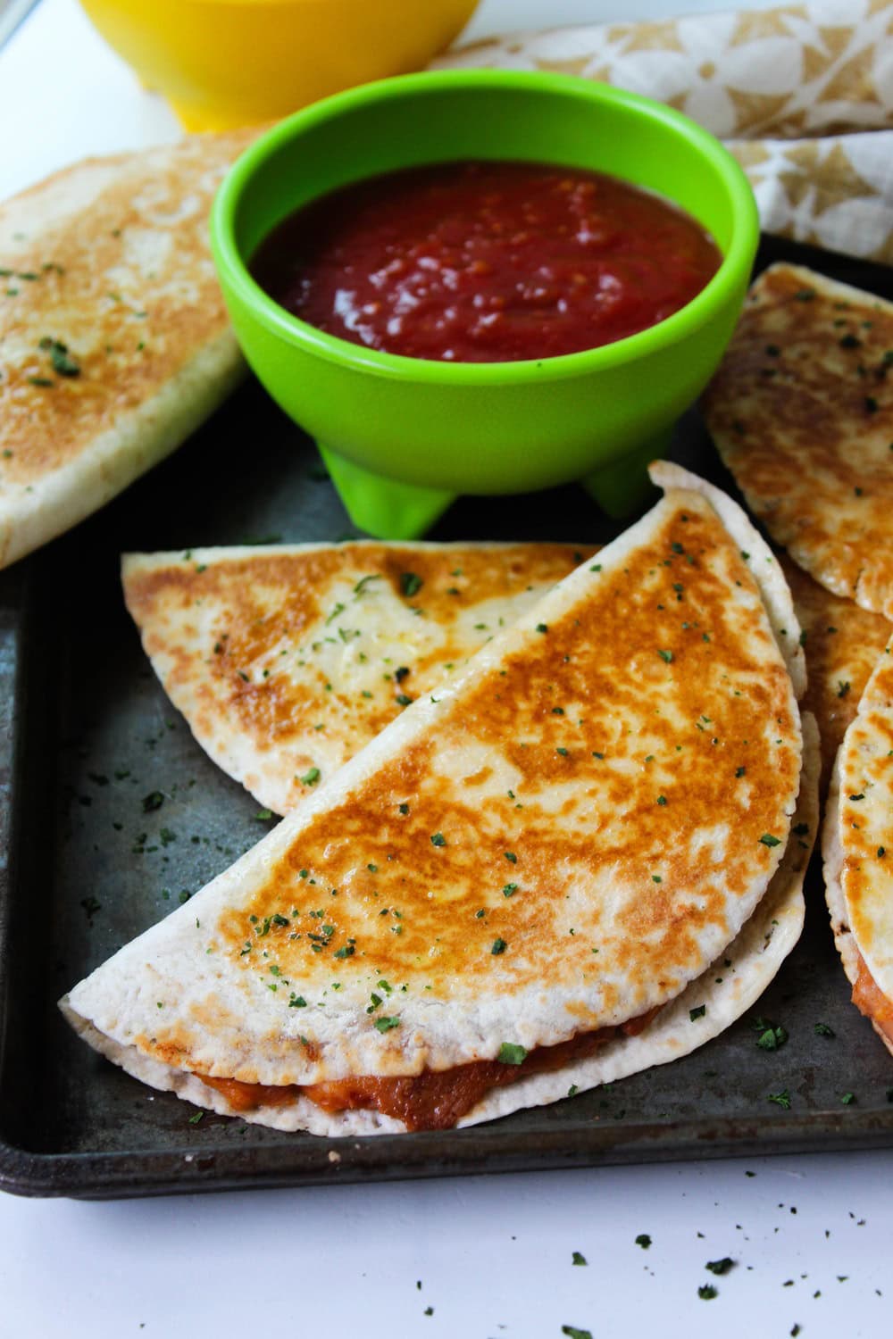 Crispy Refried Bean Tacos