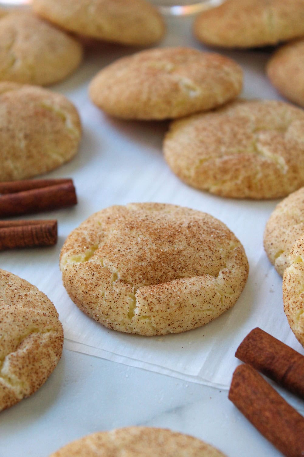Cake Mix Snickerdoodles