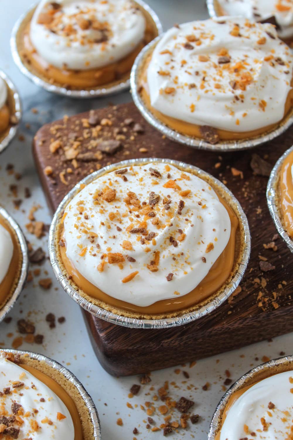 Mini-Butterscotch Pudding Pie Recipe