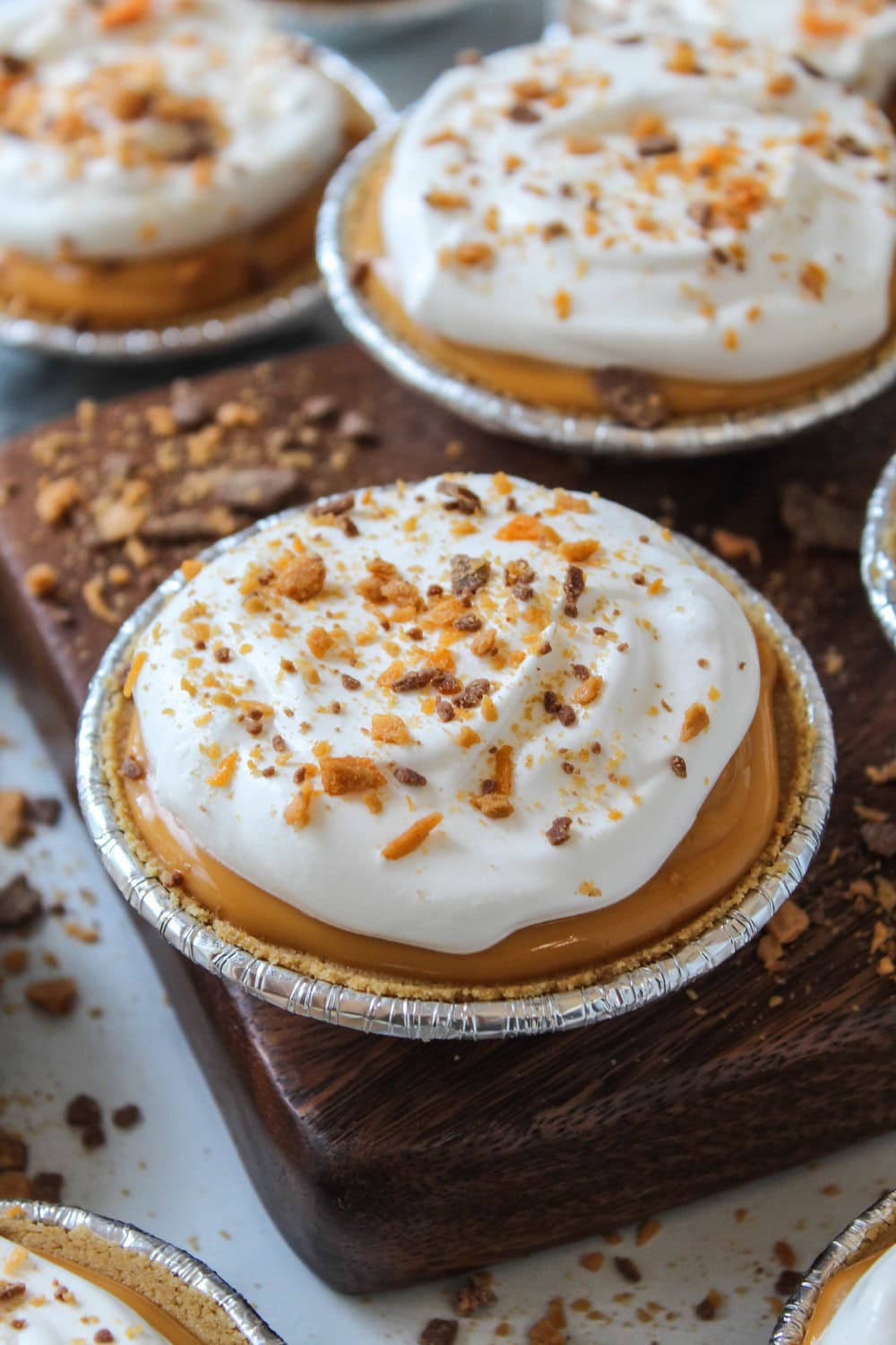 Mini-Butterscotch Pudding Pie Recipe