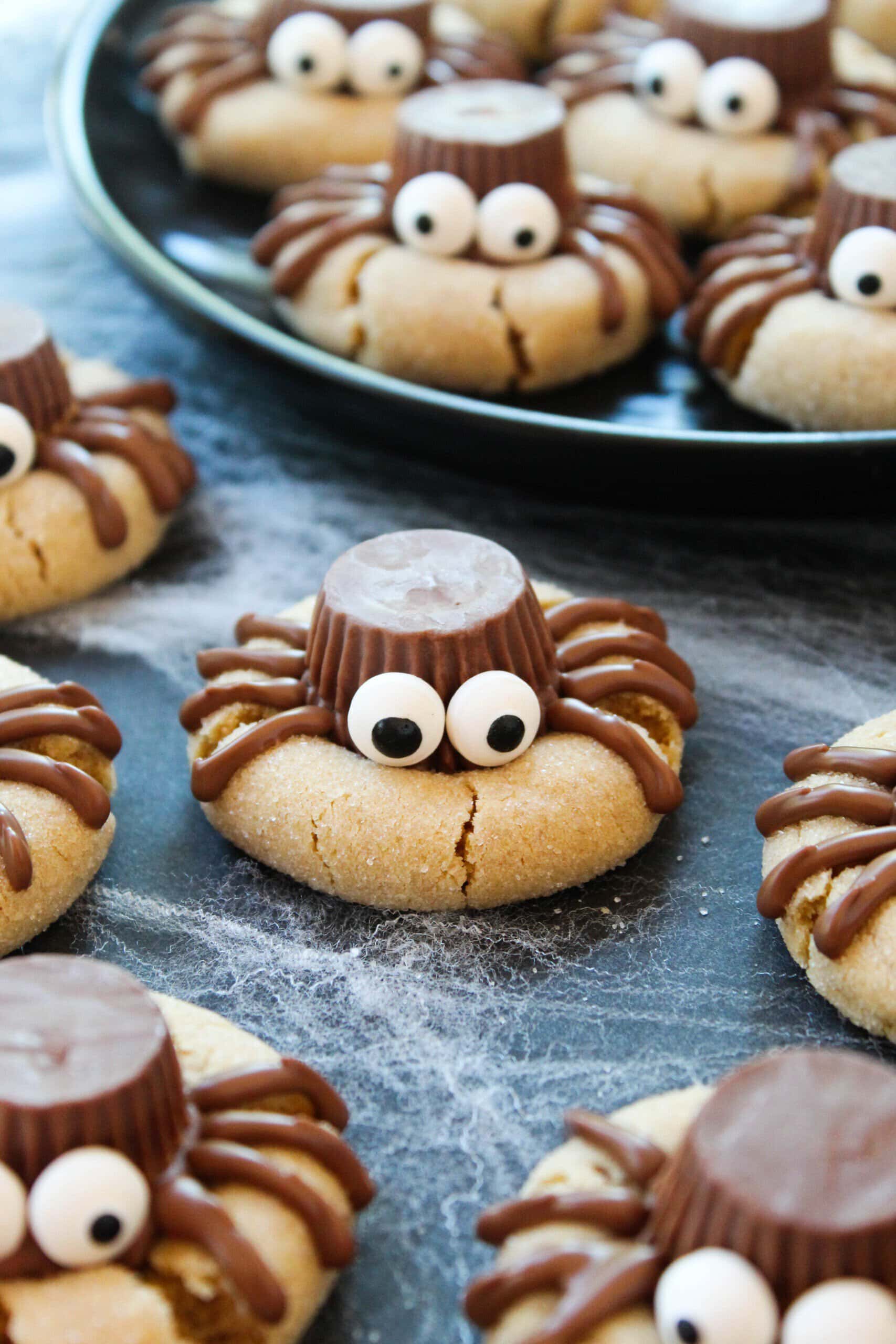 Peanut Butter Spider Cookie Recipe