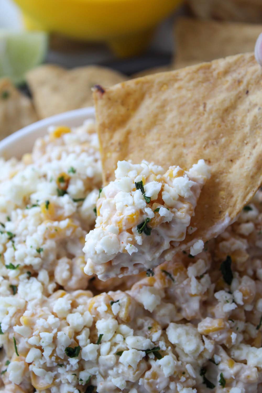 Mexican street corn dip