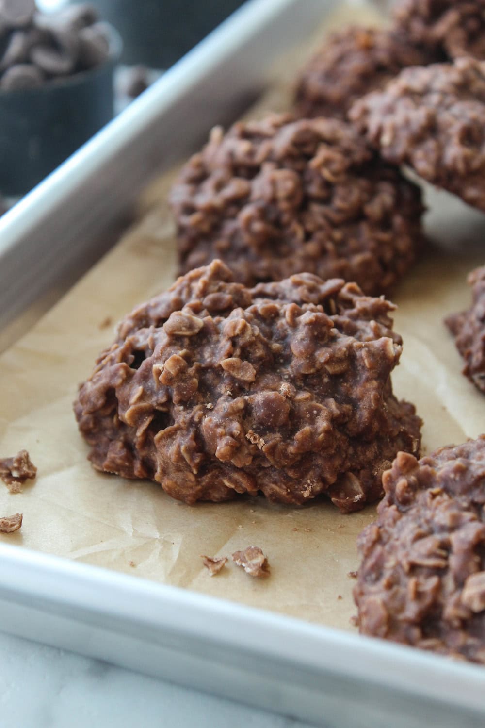 Easy No Bake Chocolate Cookies