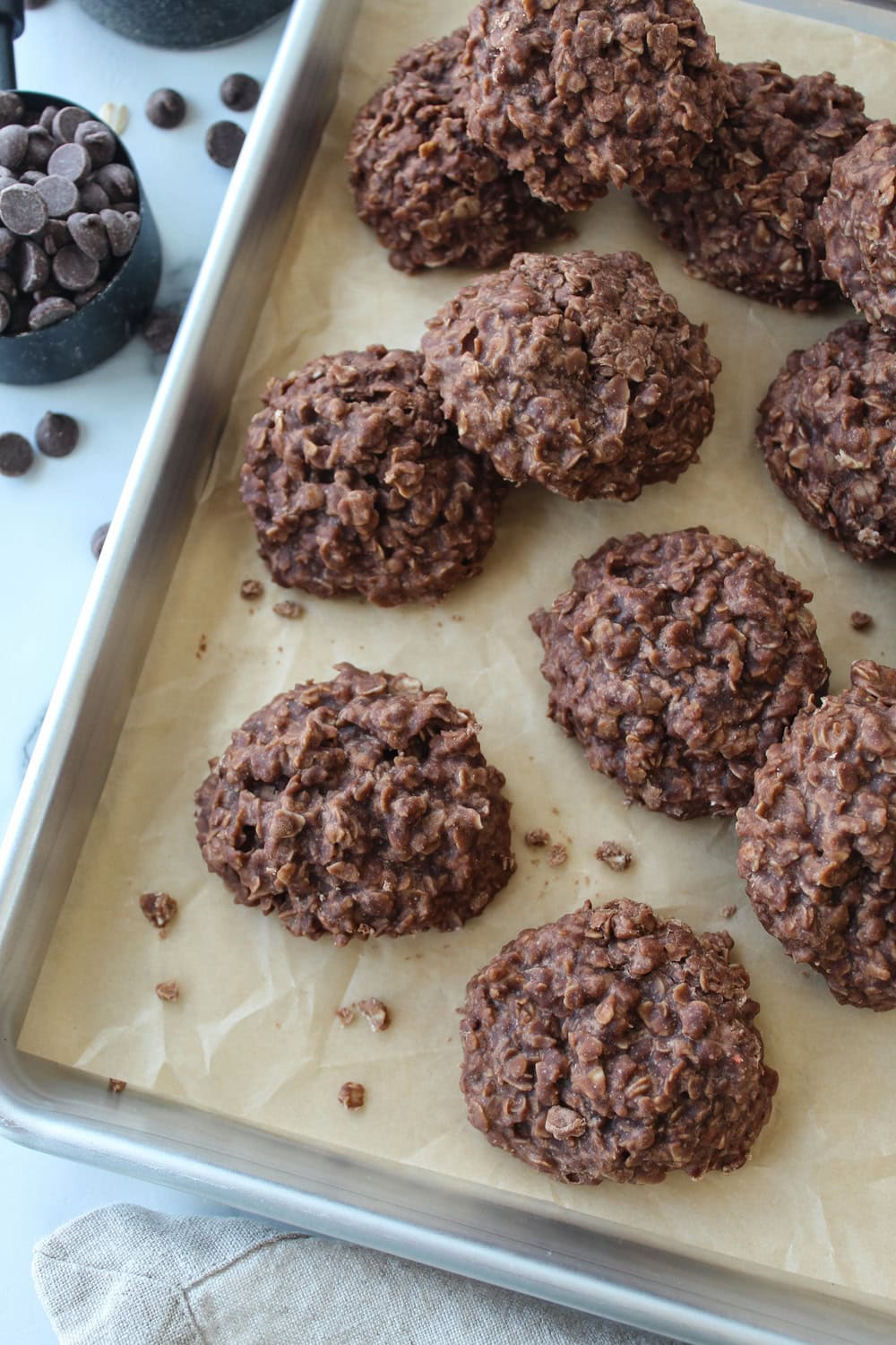 Easy No Bake Chocolate Cookies