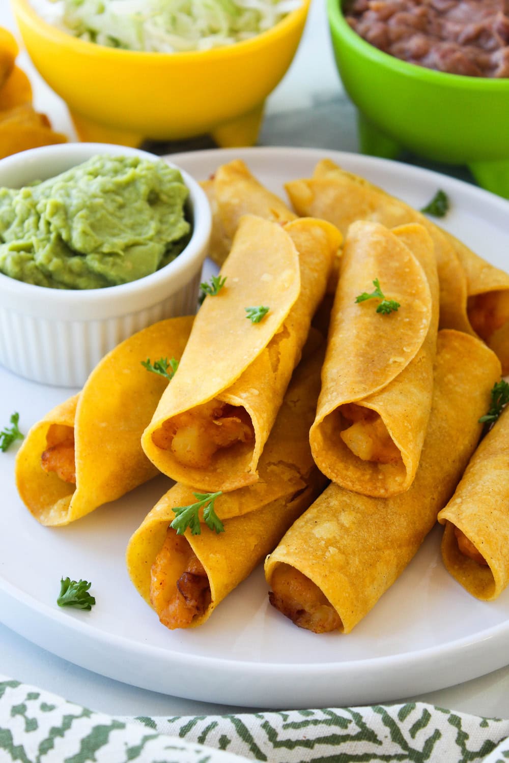 Cheesy Potato Taquitos
