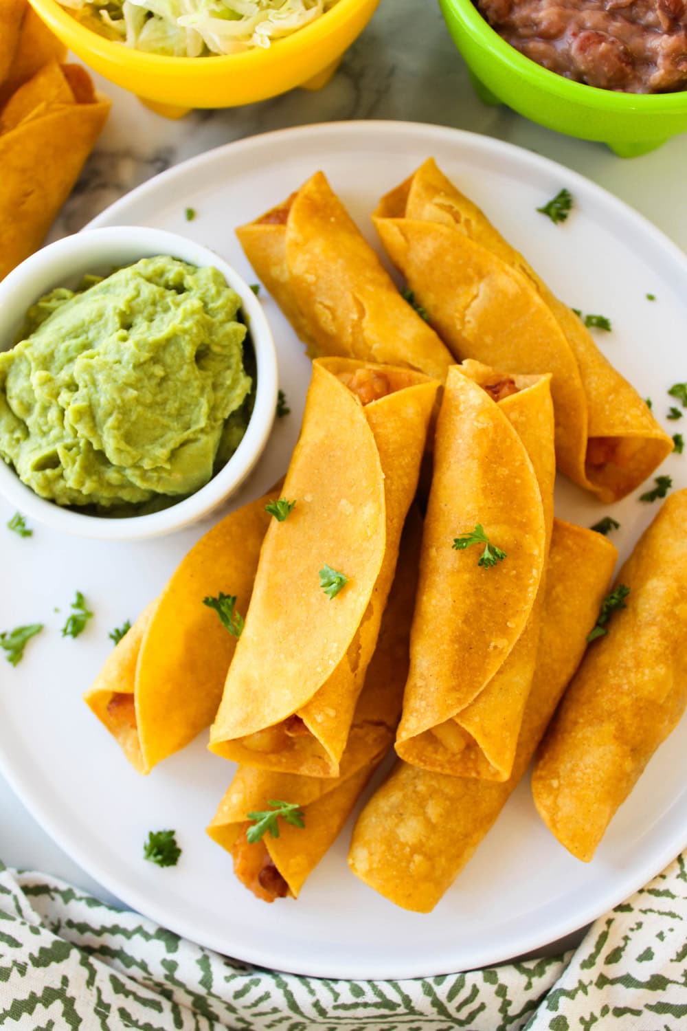 Cheesy Potato Taquitos