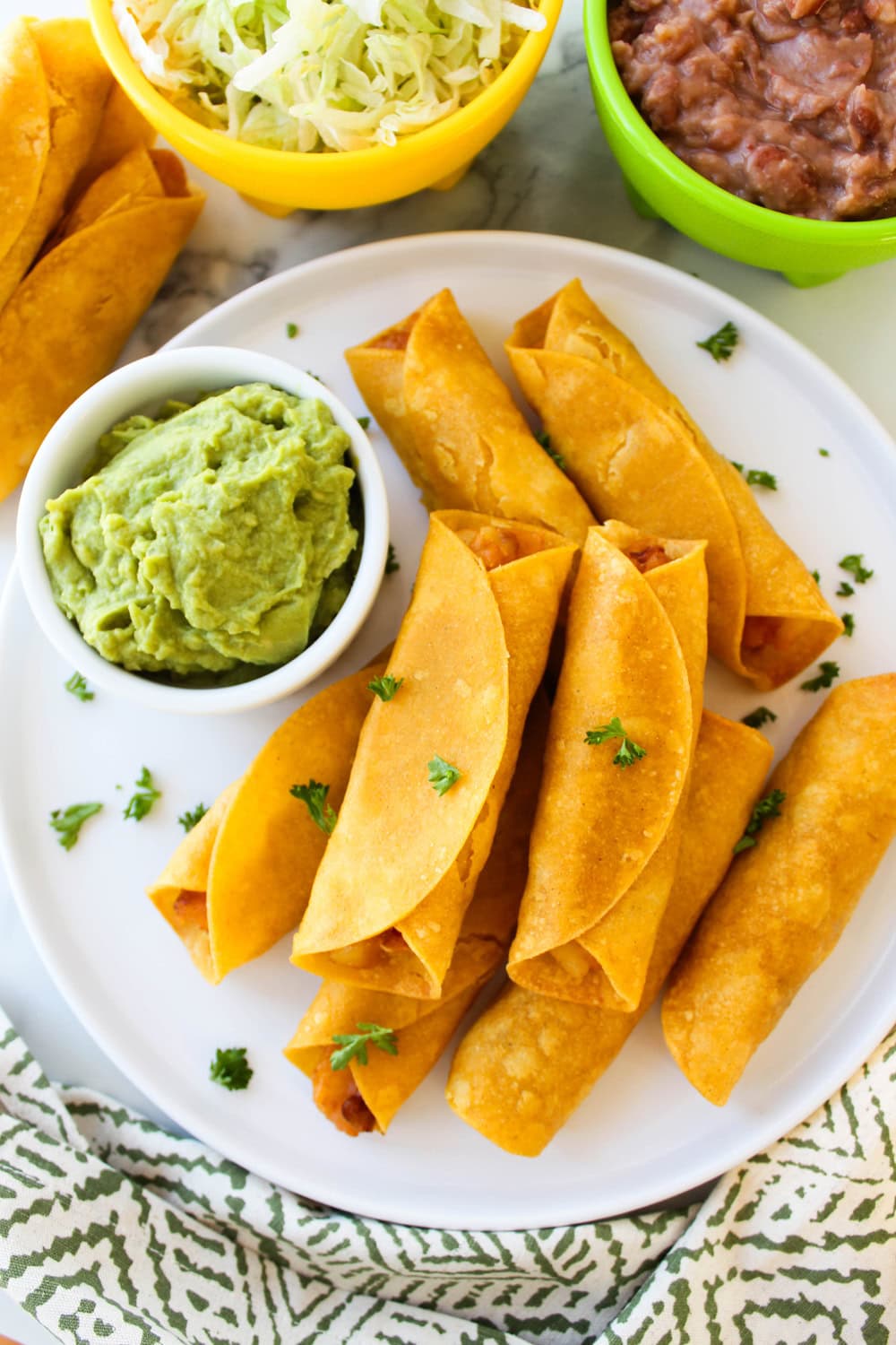 Cheesy Potato Taquitos