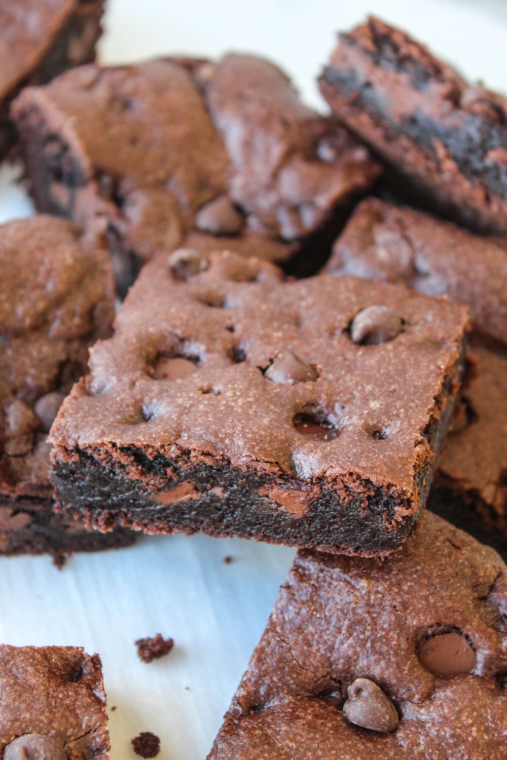 Fudgy Cake Mix Brownies