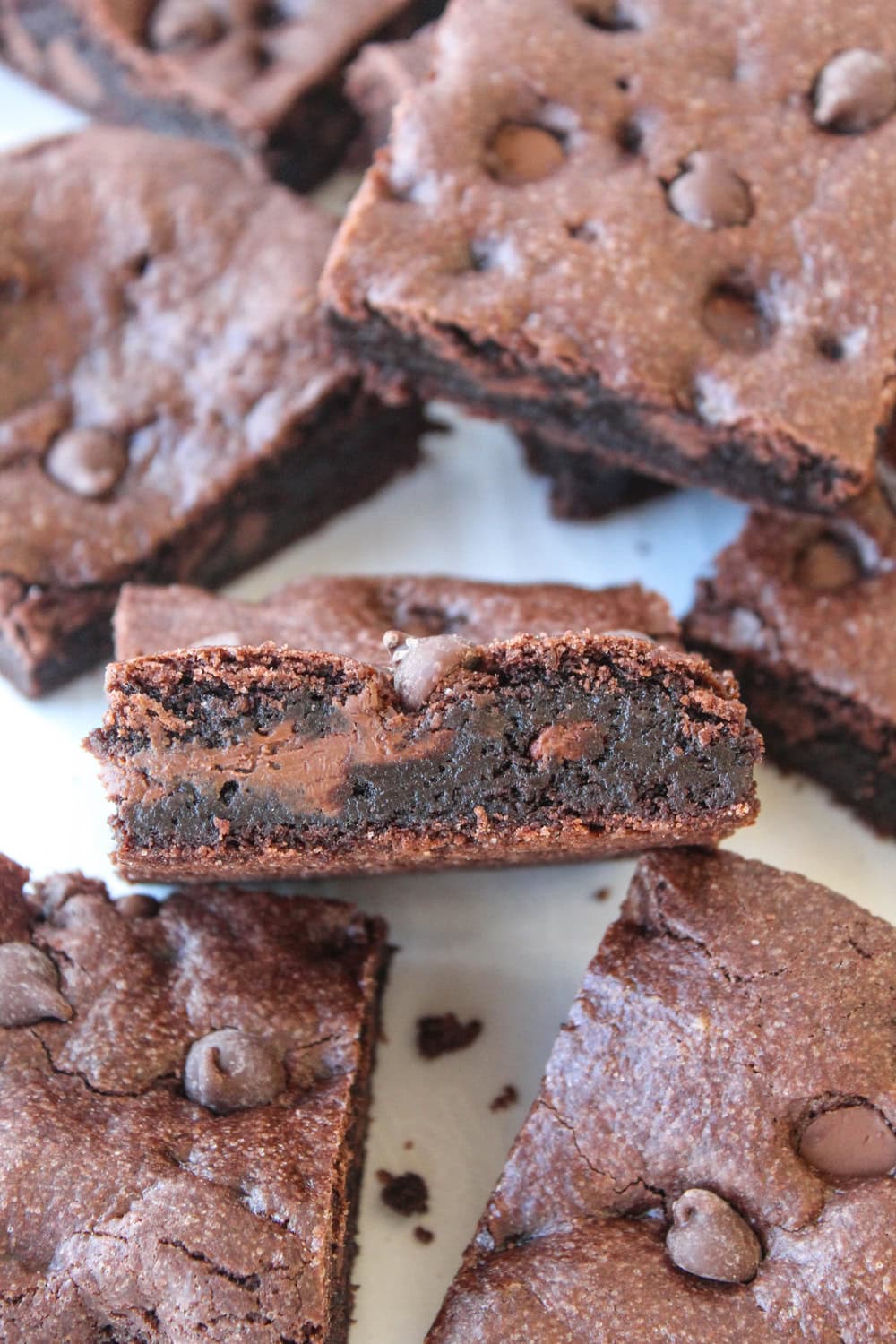 Fudgy Cake Mix Brownies