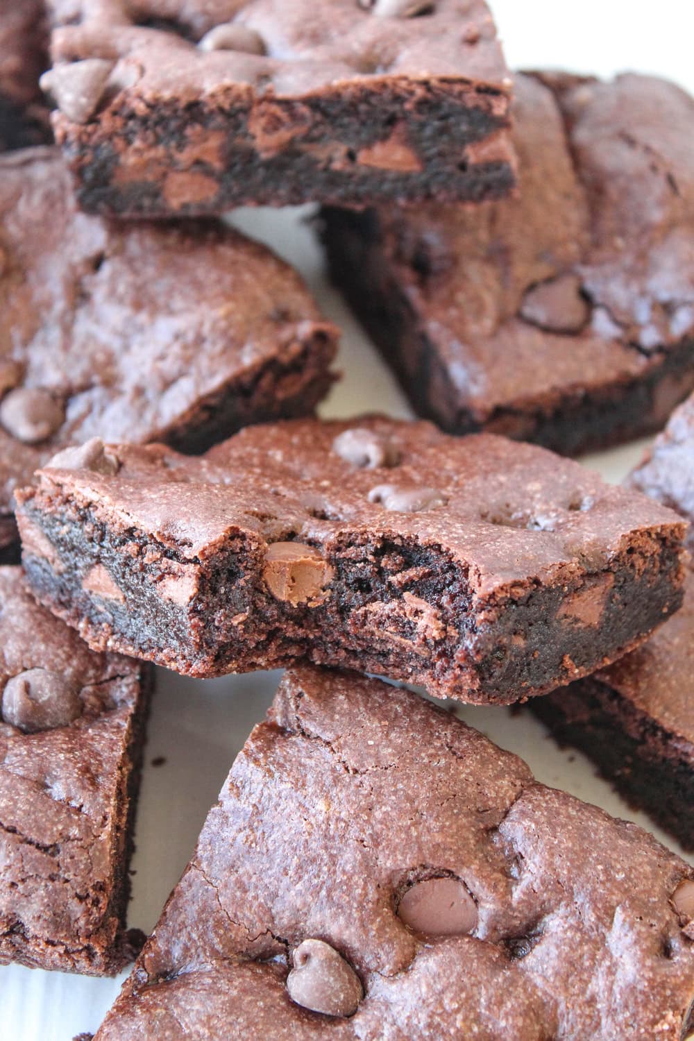 Fudgy Cake Mix Brownies