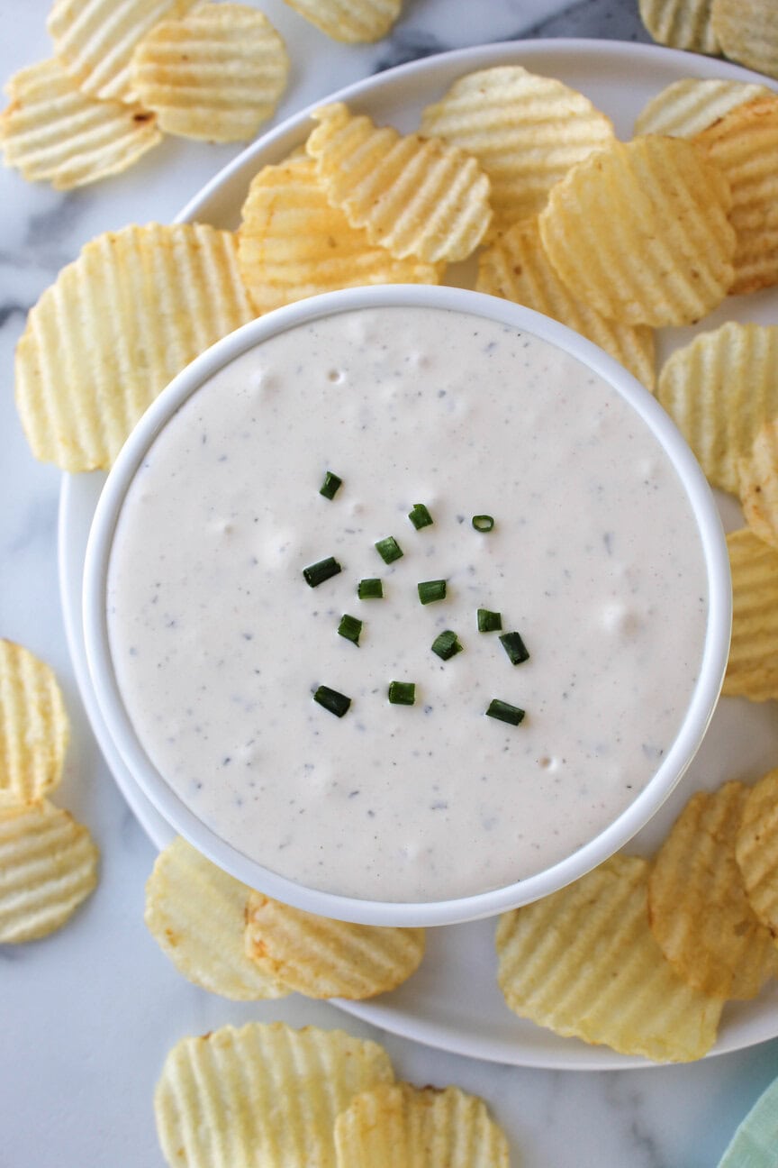 3-Ingredient Potato Chip Dip