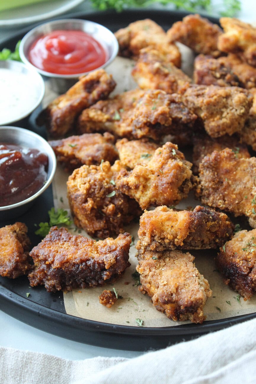 Crispy Tofu Chicken Nuggets