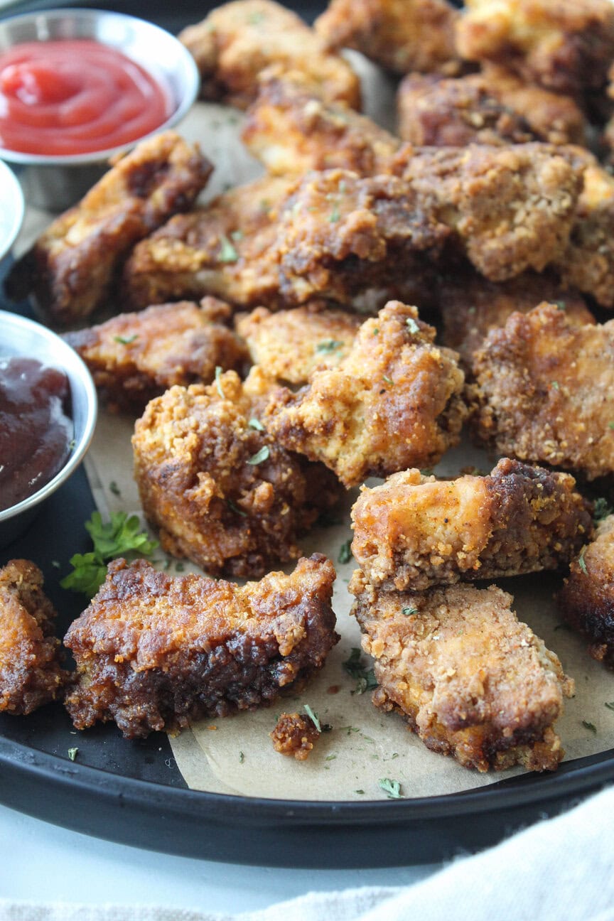 Crispy Tofu Chicken Nuggets