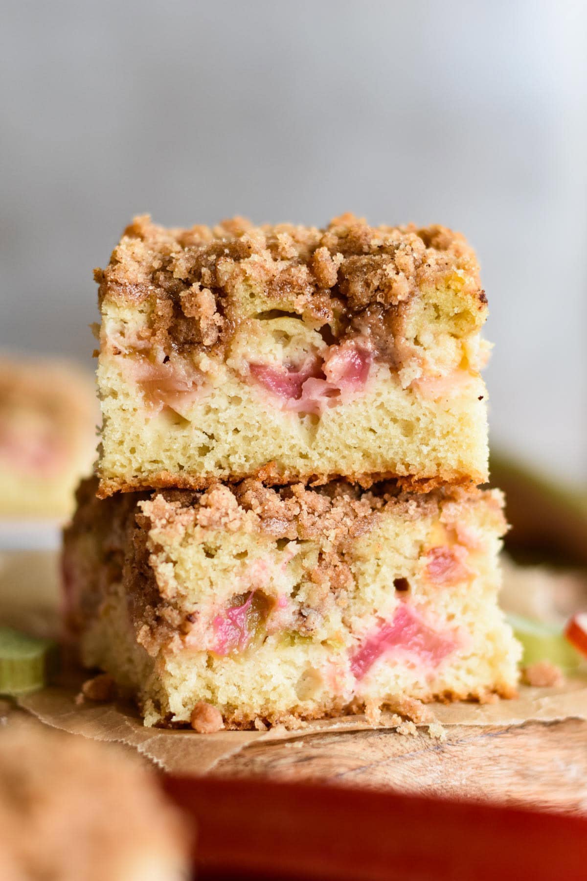 Rhubarb Coffee Cake