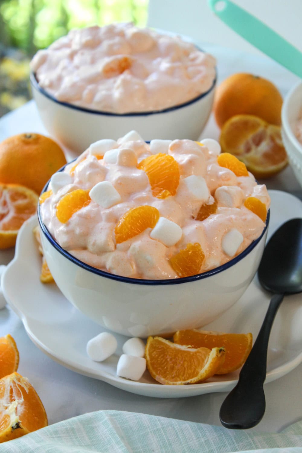 Classic Orange Fluff Salad with Cool Whip