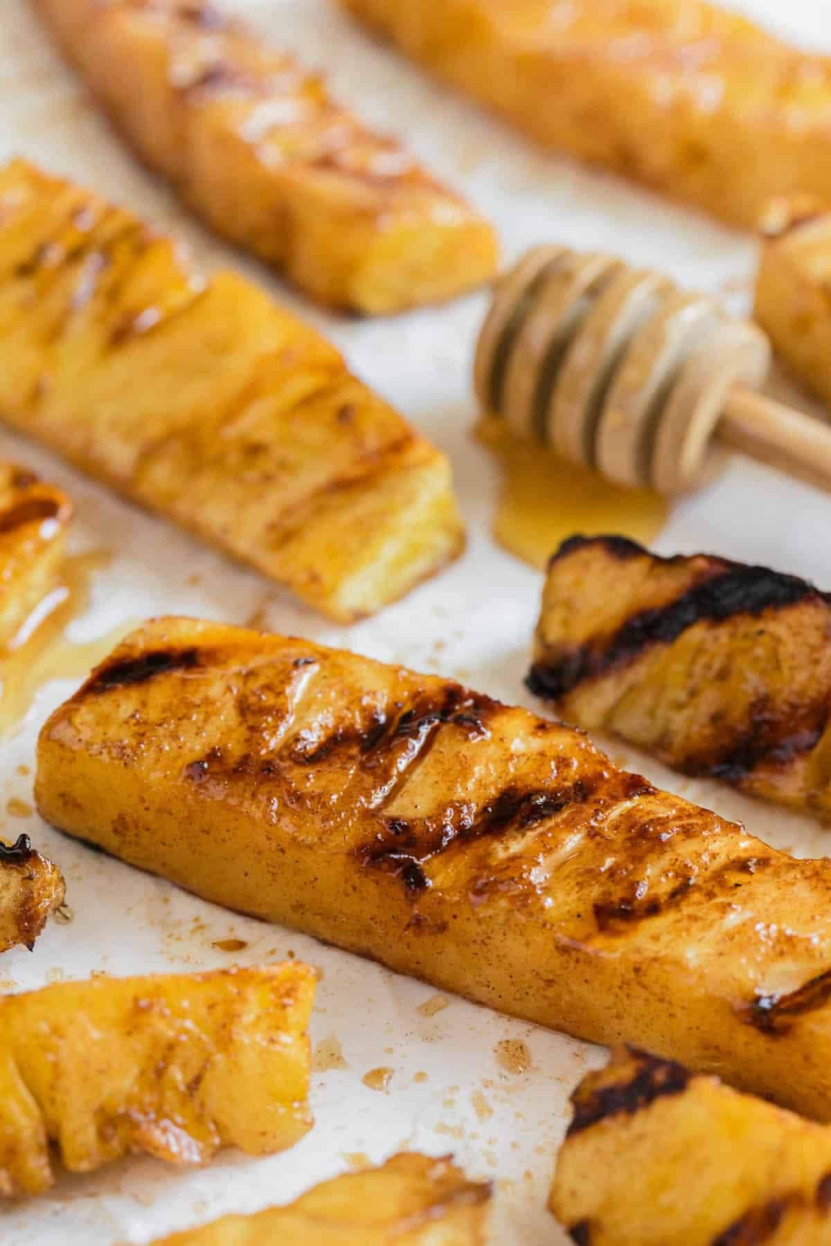 Grilled Pineapple Spears