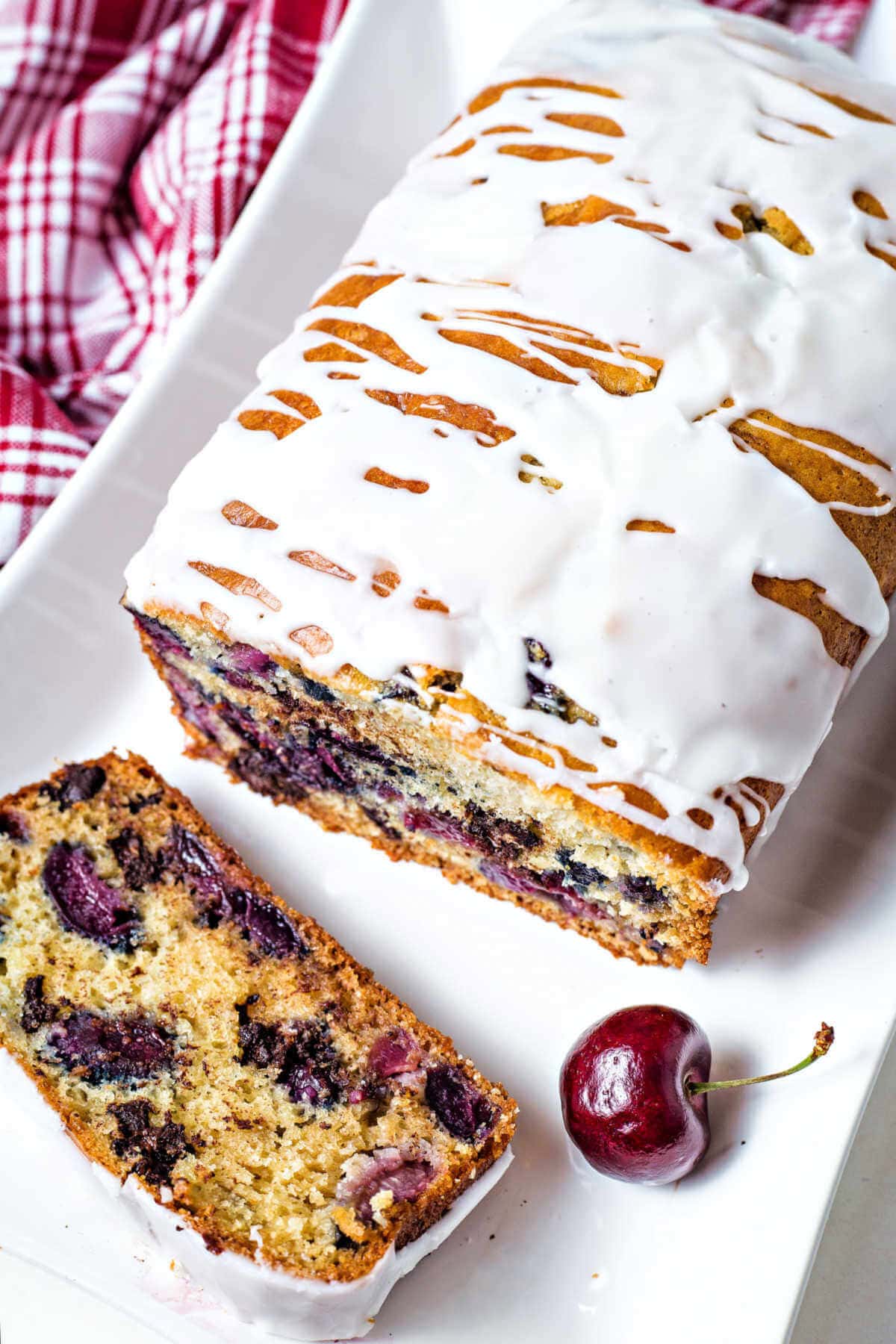 Cherry Bread With Chocolate Chunks