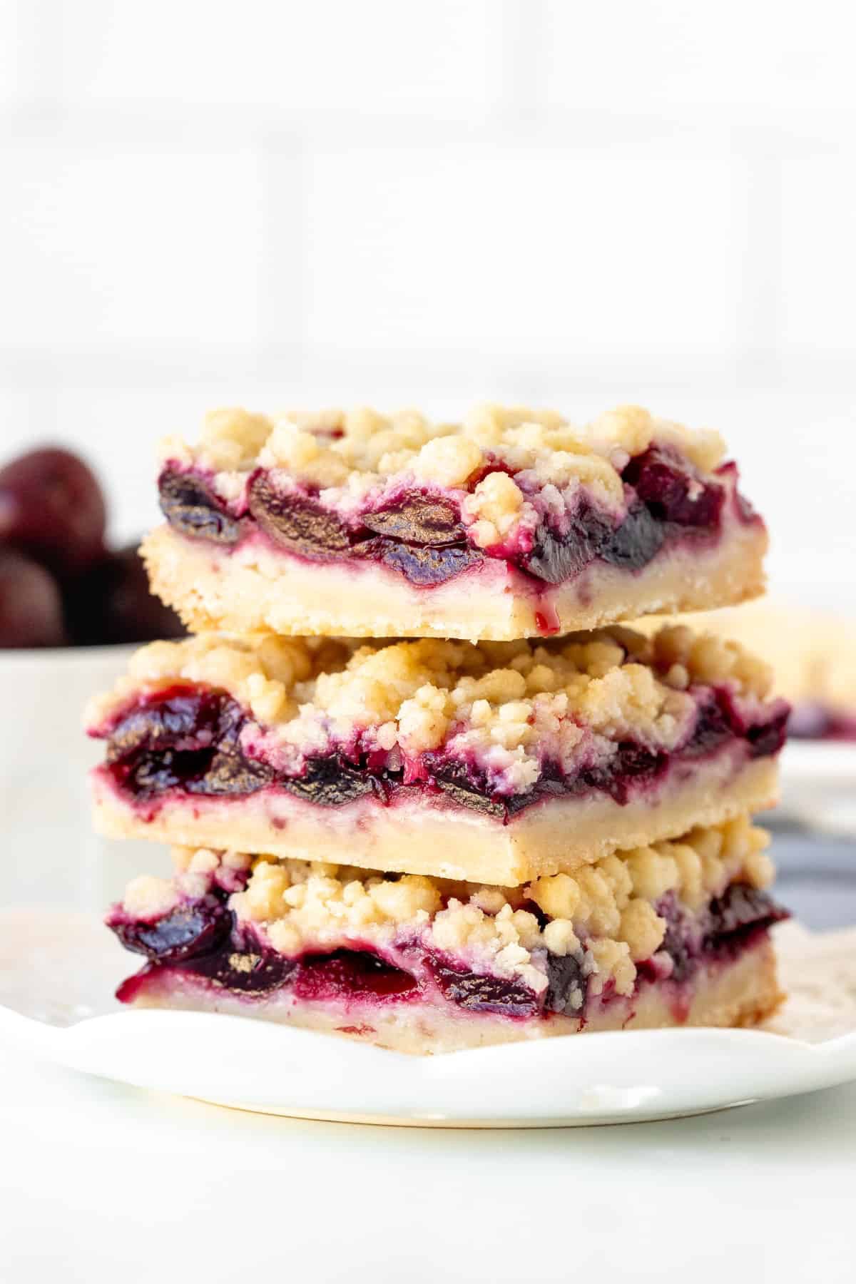 Cherry Crumb Bars